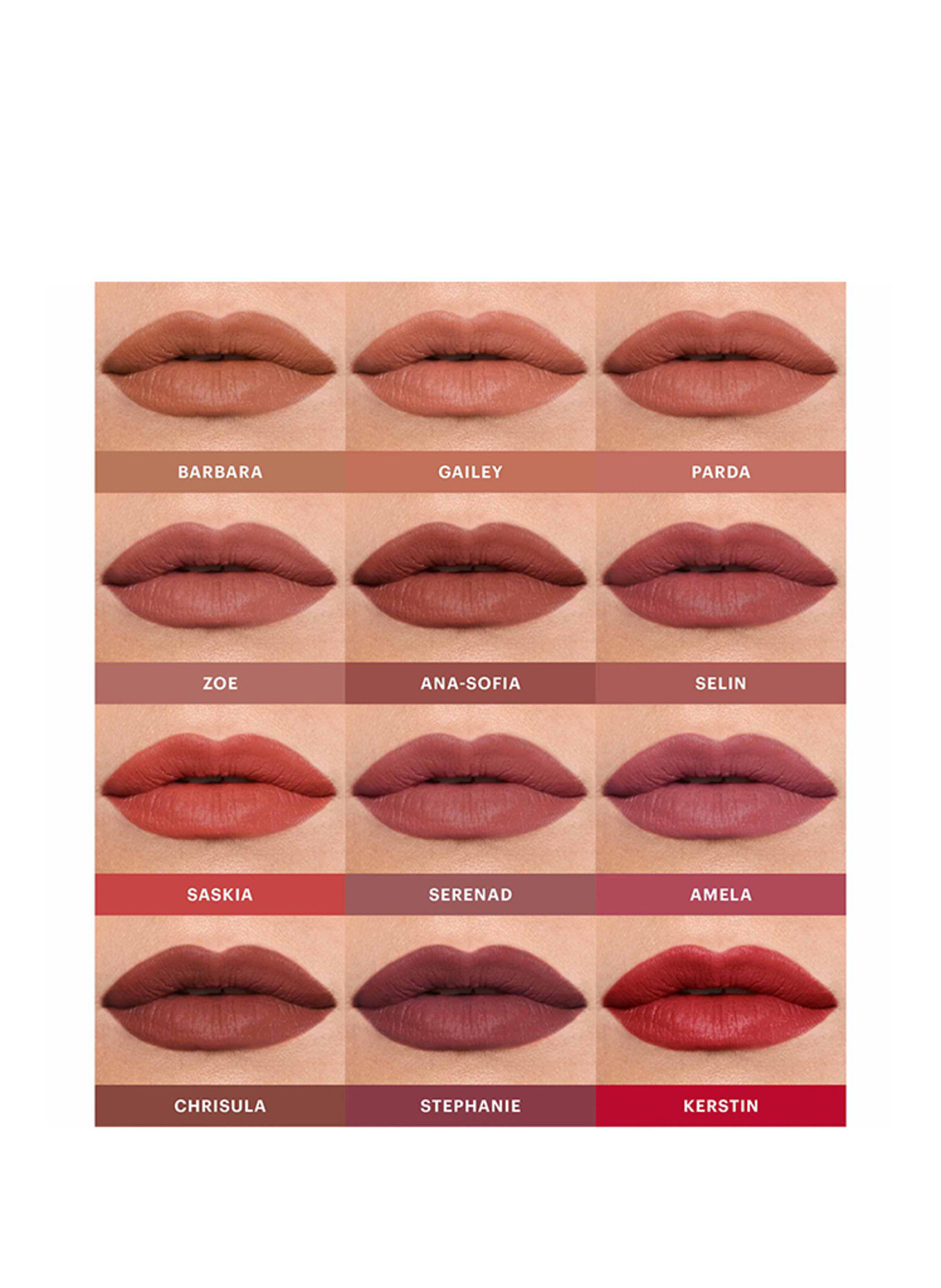 ZOEVA VELVET LOVE MATTE HYALURONIC LIPSTICK: ANA SOFIA