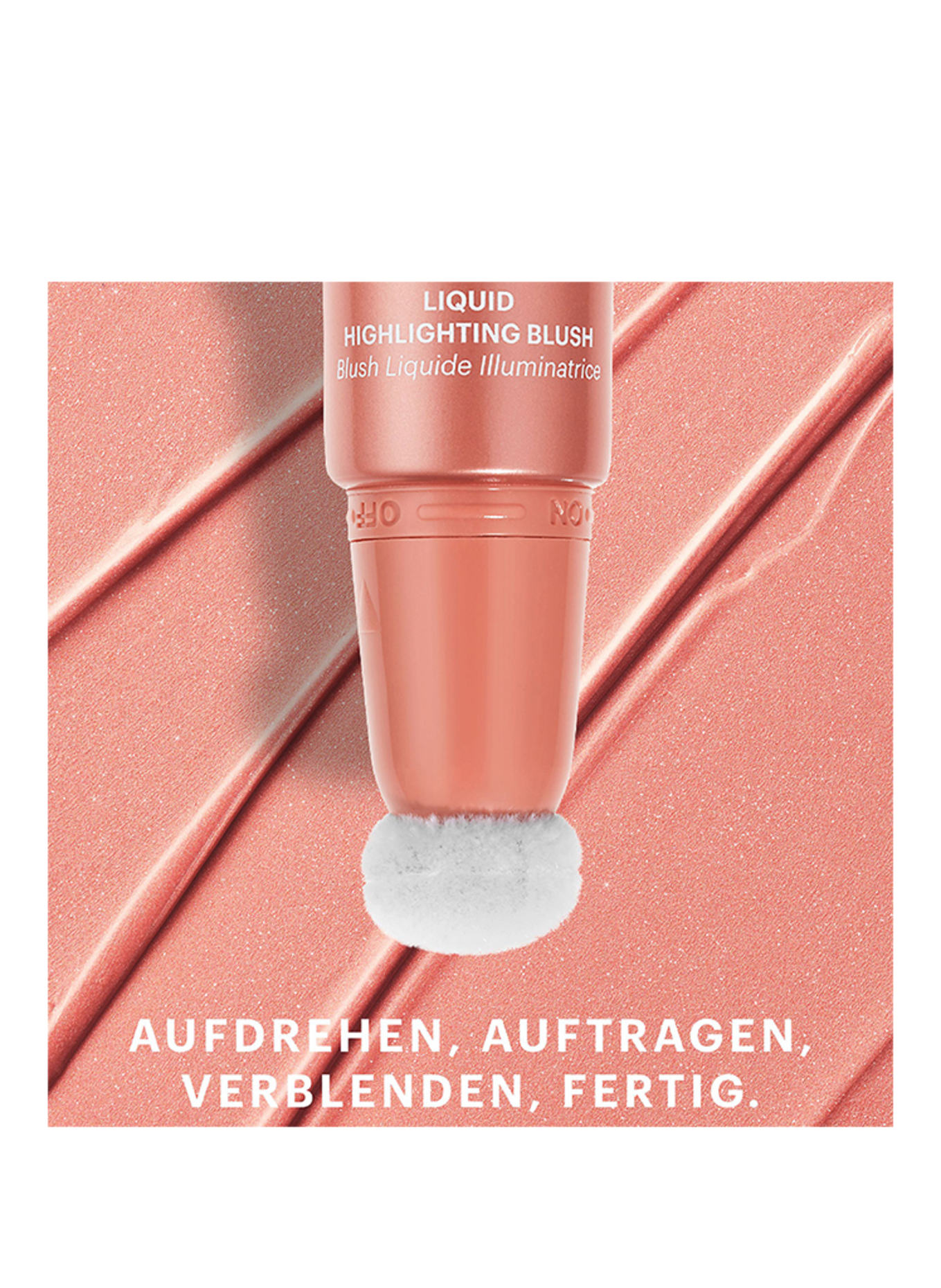 ZOEVA VELVET LOVE LIQUID HIGHLIGHTING BLUSH: PEACH NECTAR