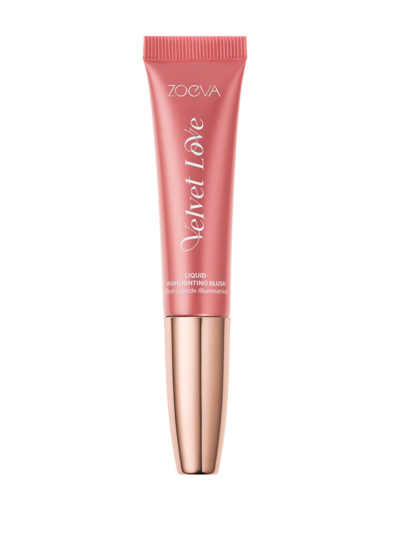 ZOEVA VELVET LOVE LIQUID HIGHLIGHTING BLUSH: PINK NECTAR