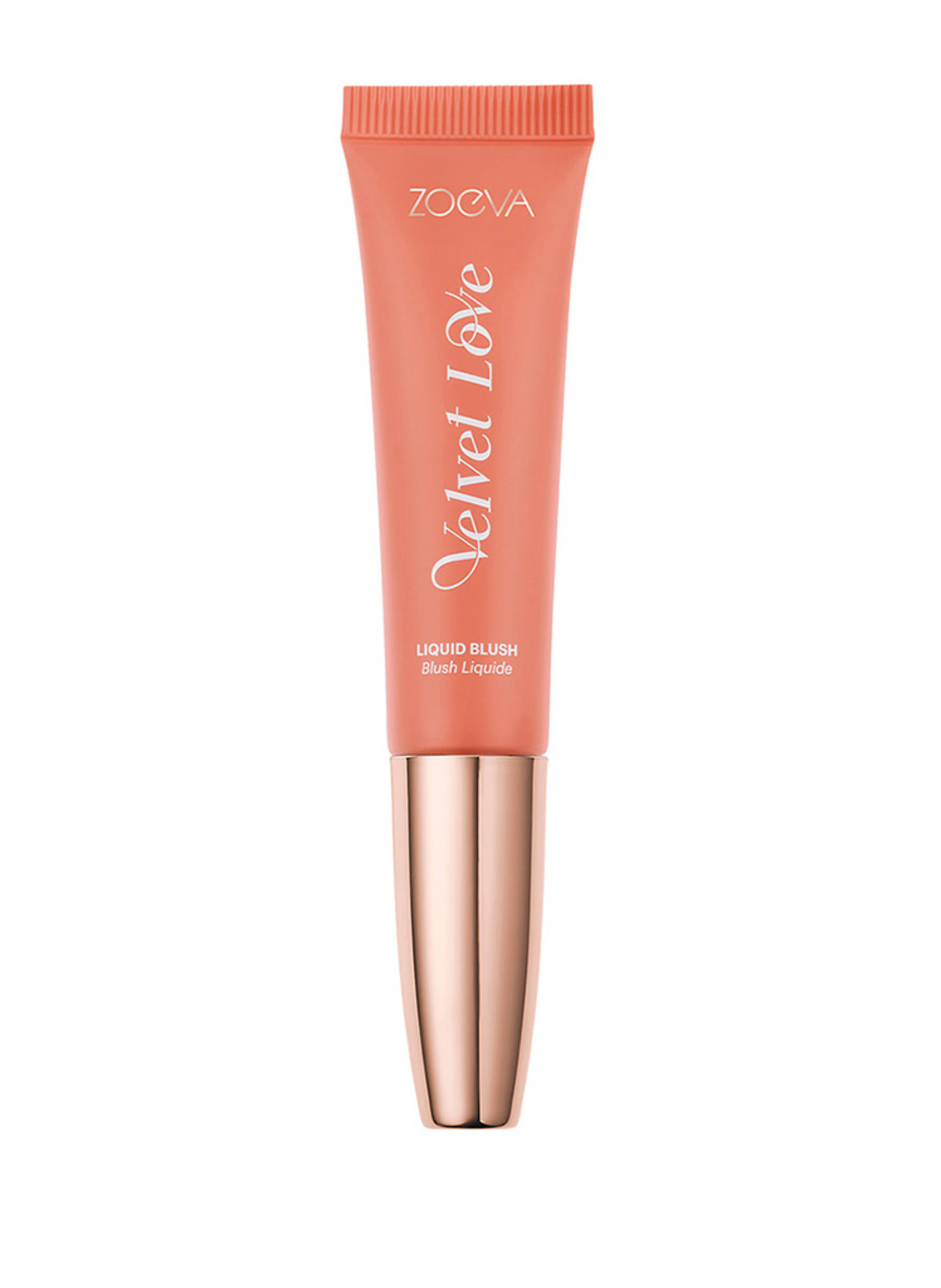 ZOEVA VELVET LOVE LIQUID BLUSH: PEACH VELVET