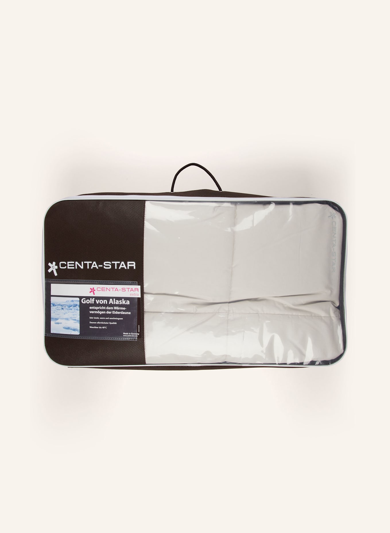 CENTA-STAR Daunendecke GOLF VON ALASKA: BEIGE