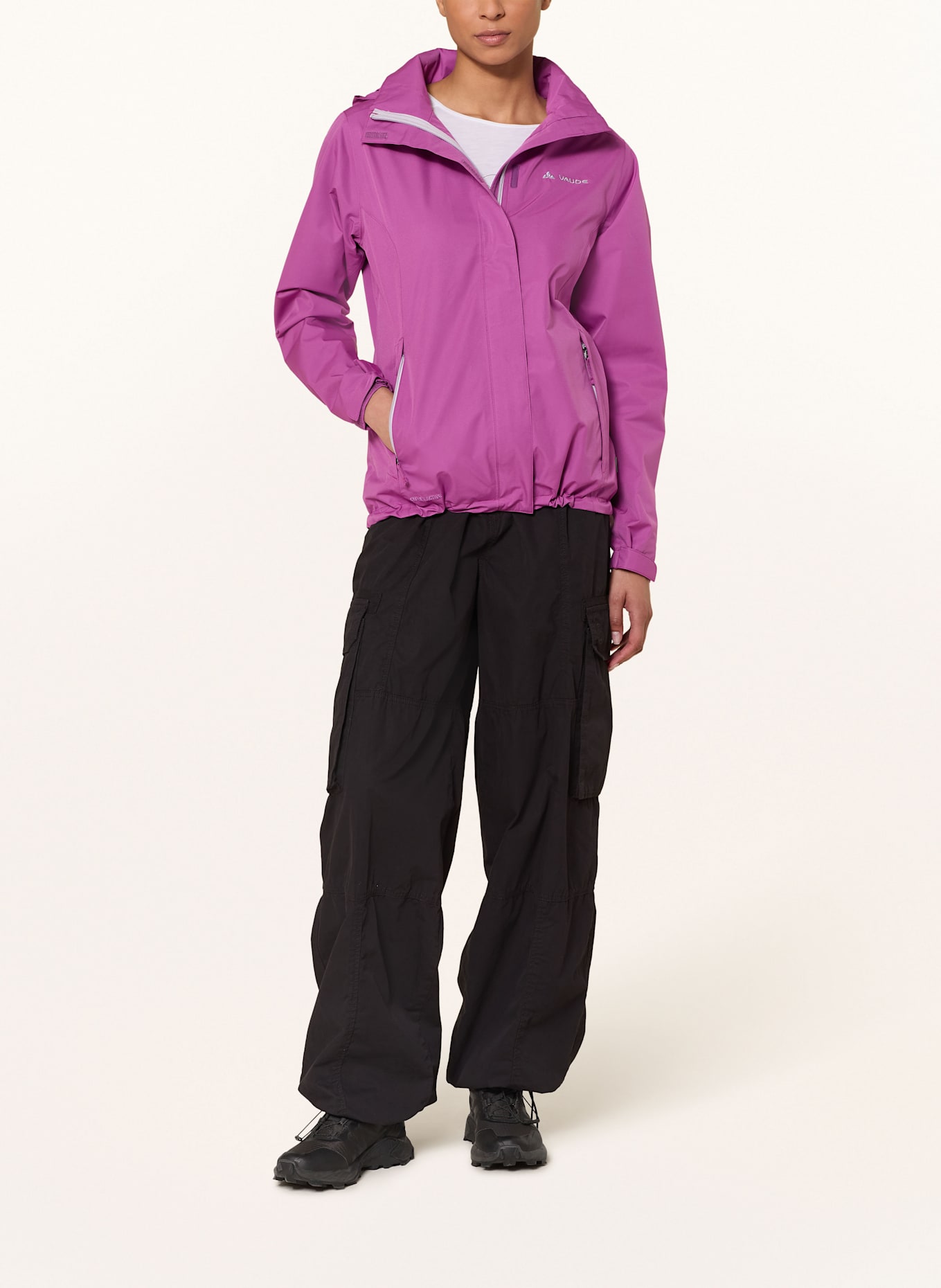 VAUDE Regenjacke ESCAPE LIGHT: FUCHSIA