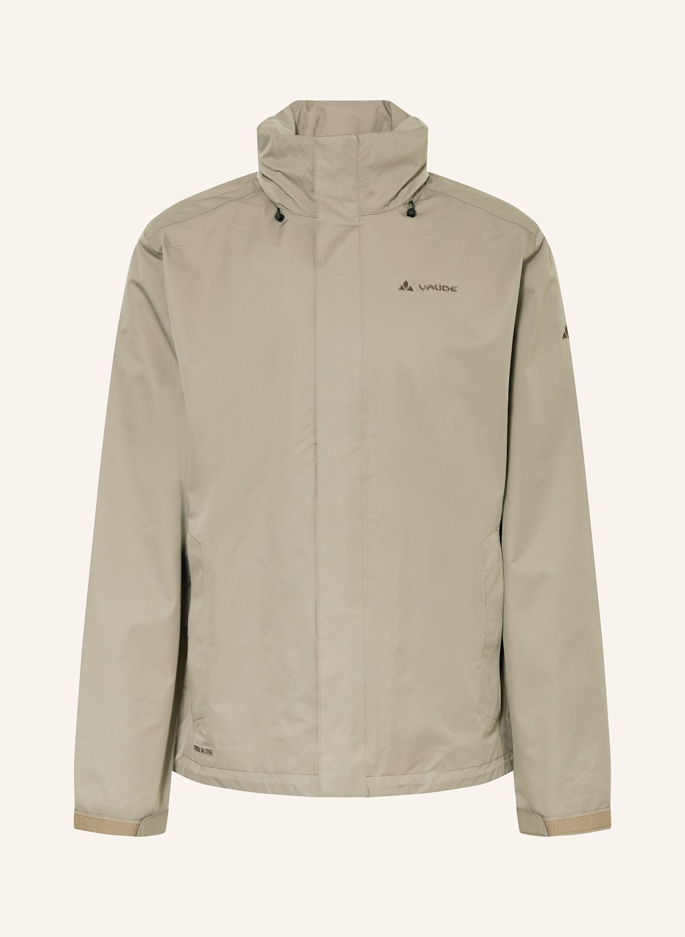 VAUDE Regenjacke ESCAPE LIGHT: BEIGE