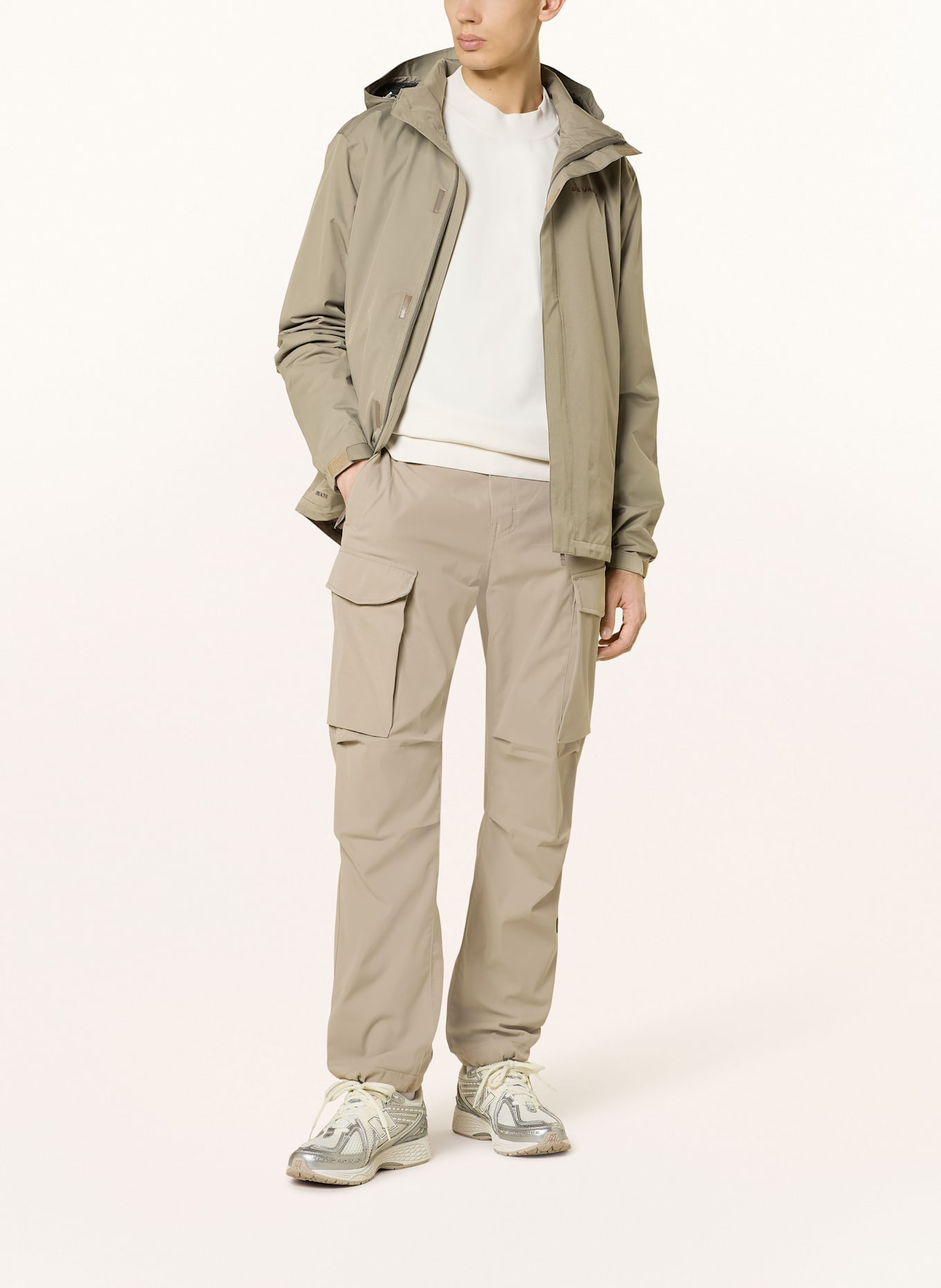 VAUDE Regenjacke ESCAPE LIGHT: BEIGE