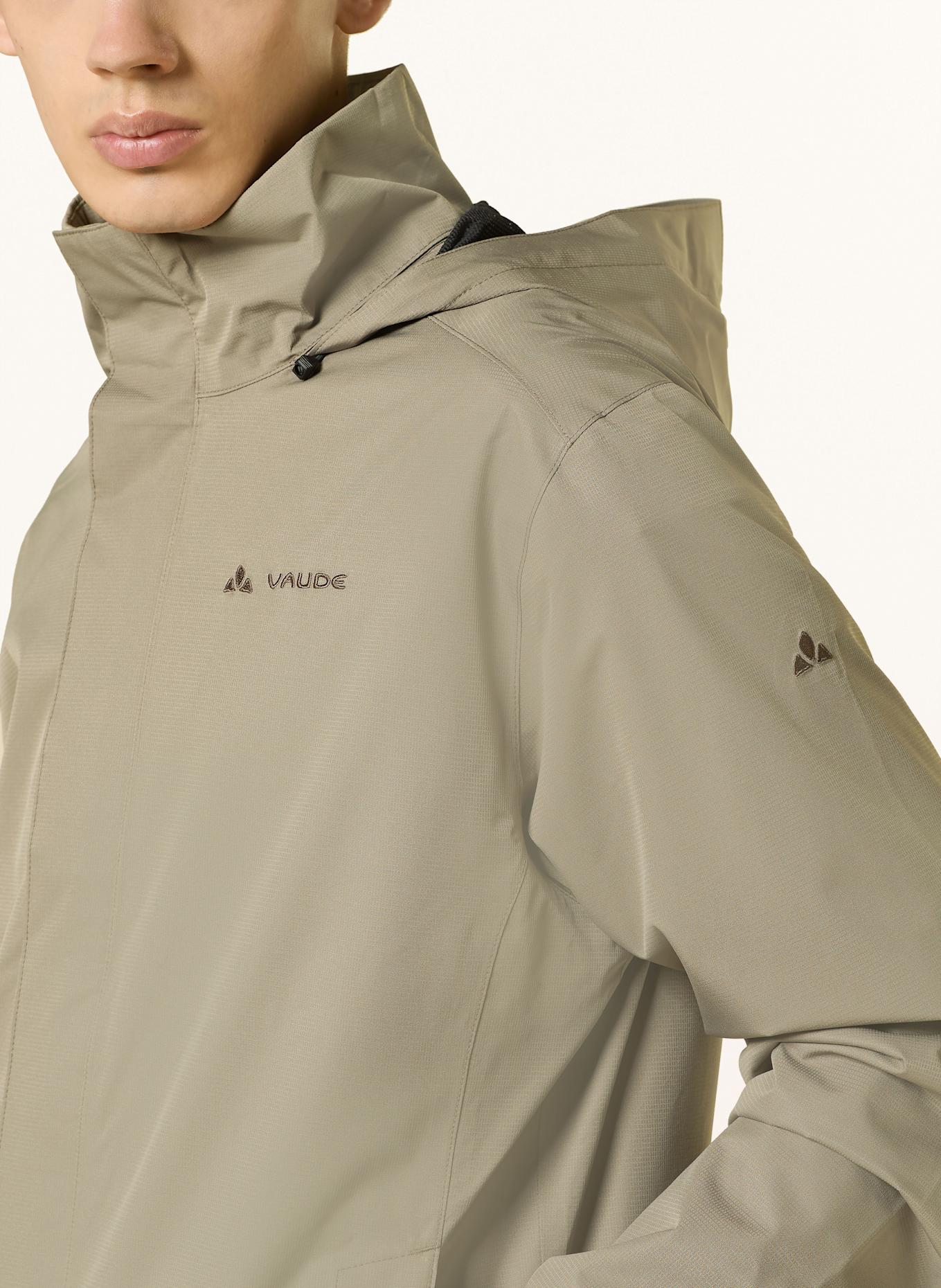VAUDE Regenjacke ESCAPE LIGHT: BEIGE