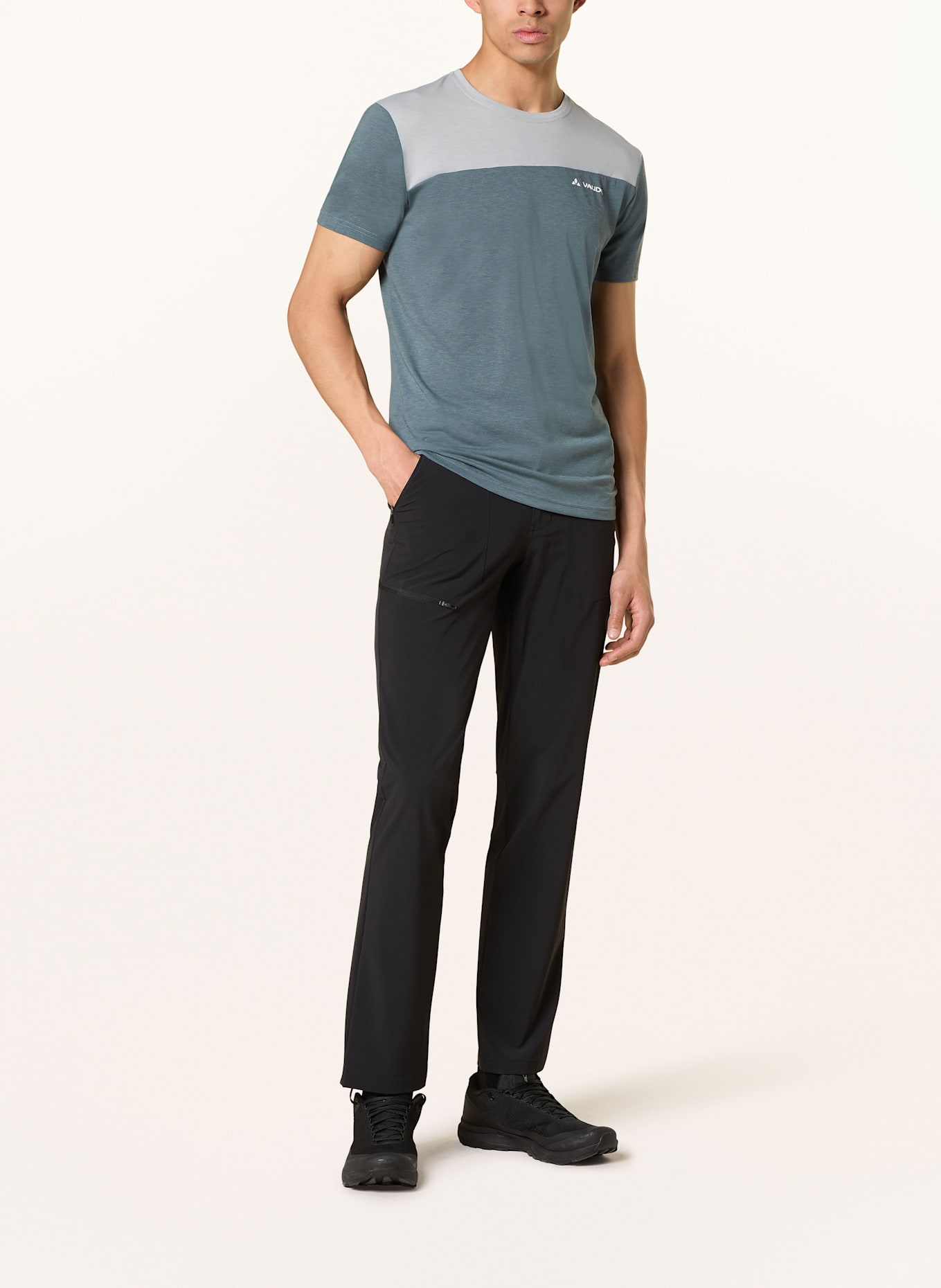 VAUDE T-shirt SVEIT: PETROL / JASNONIEBIESKI