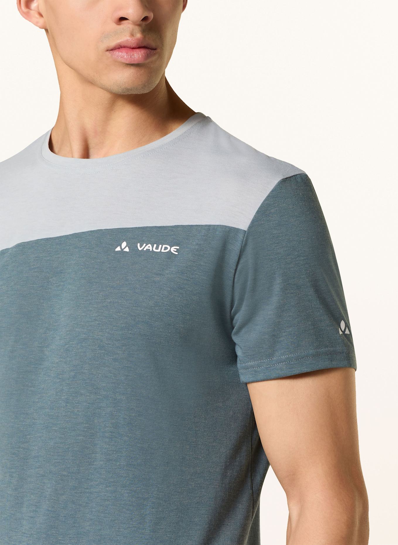 VAUDE T-shirt SVEIT: PETROL / JASNONIEBIESKI