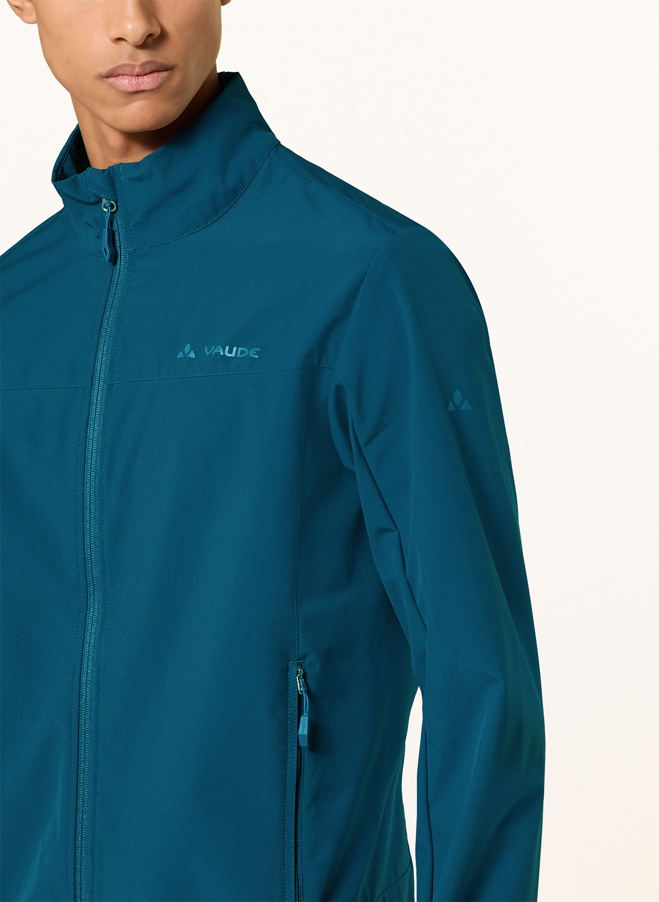 VAUDE Softshell-Jacke HURRICANE IV: DUNKELBLAU