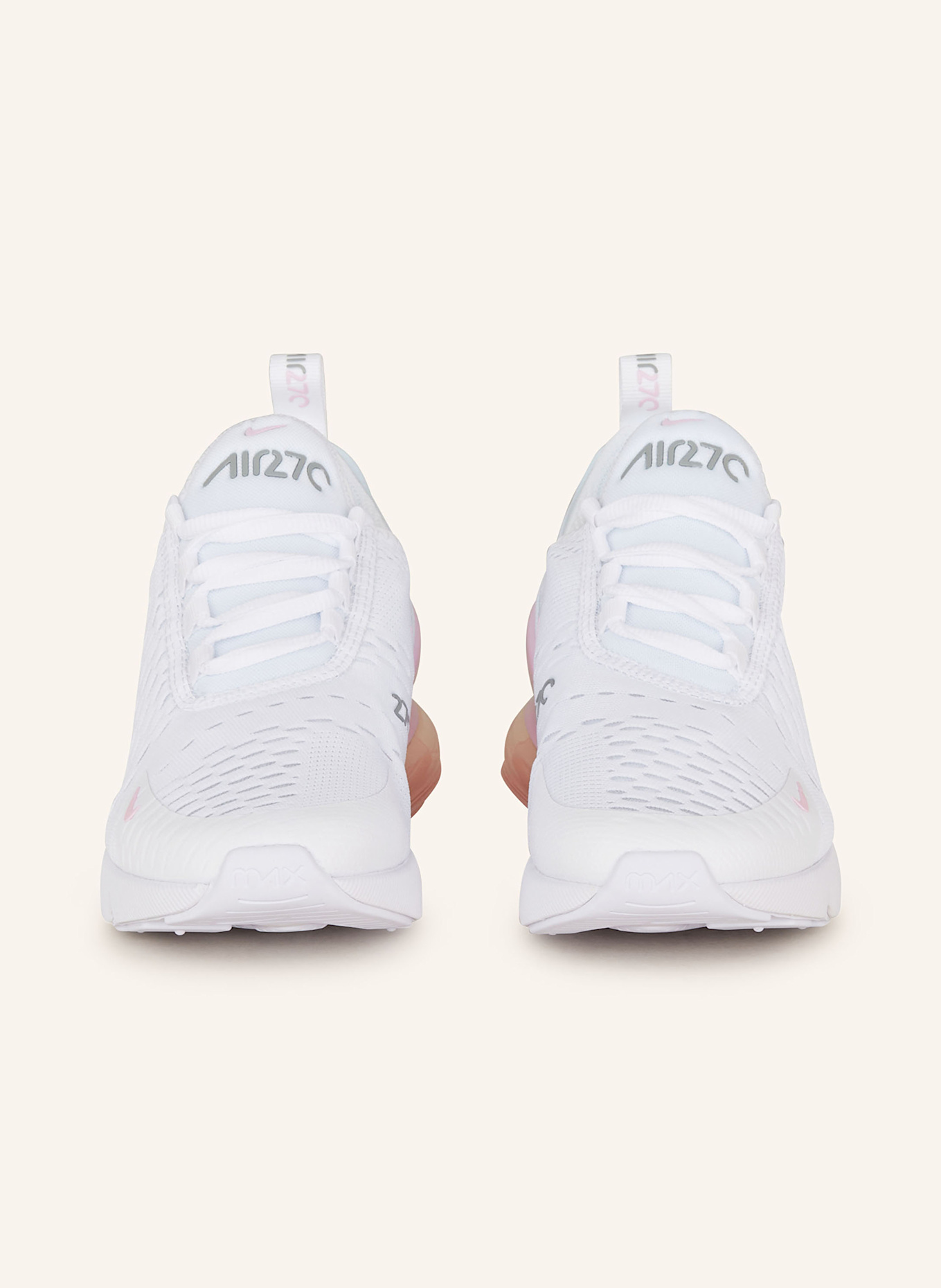 Nike Sneaker AIR MAX 270: WEISS/ ROSA