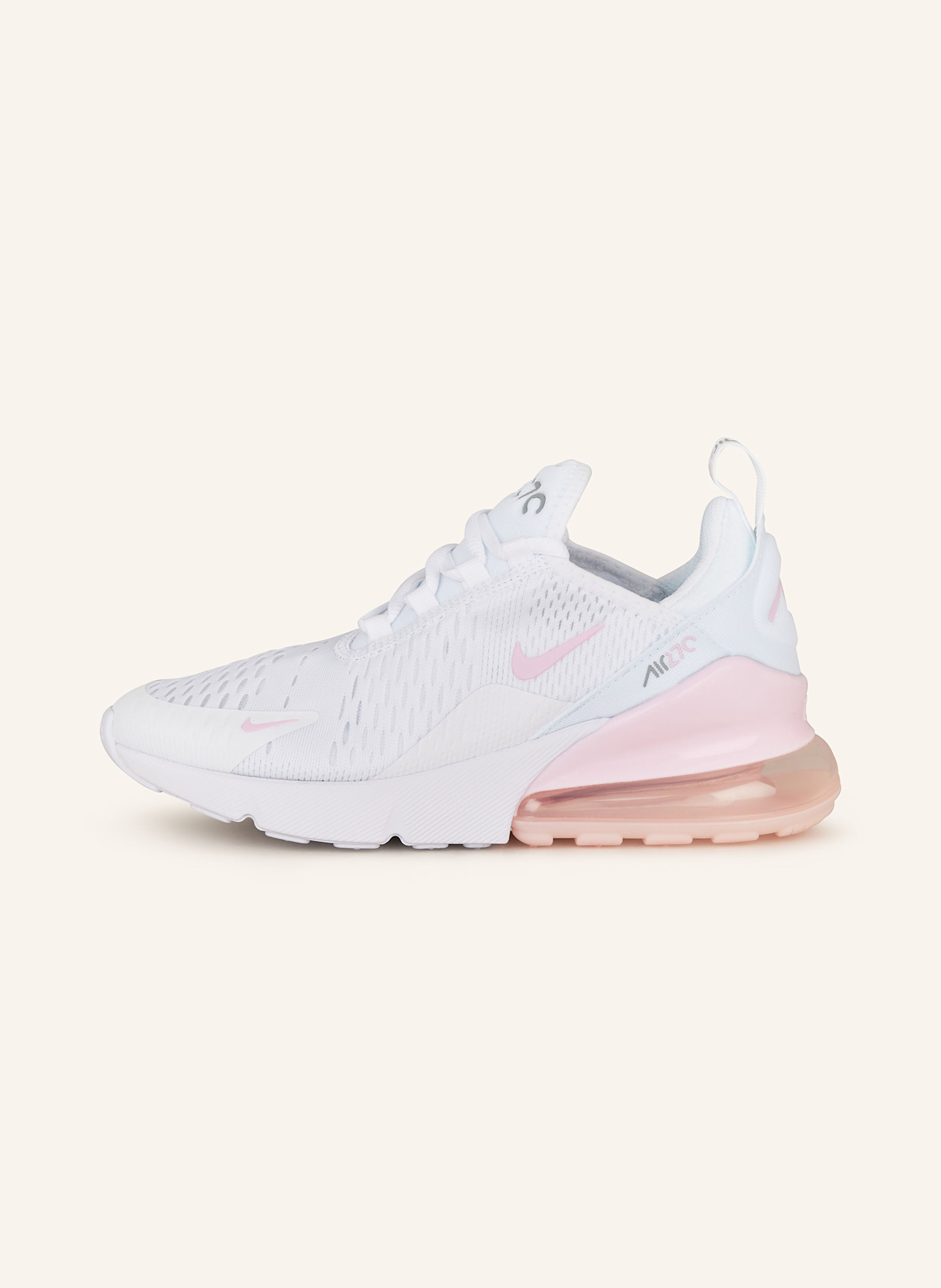 Nike Sneaker AIR MAX 270: WEISS/ ROSA