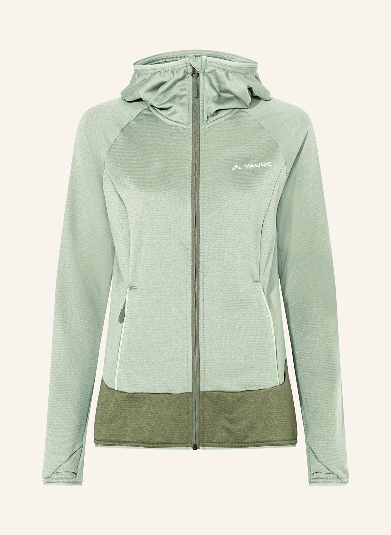 VAUDE Fleecejacke TEKOA II: HELLGRÜN