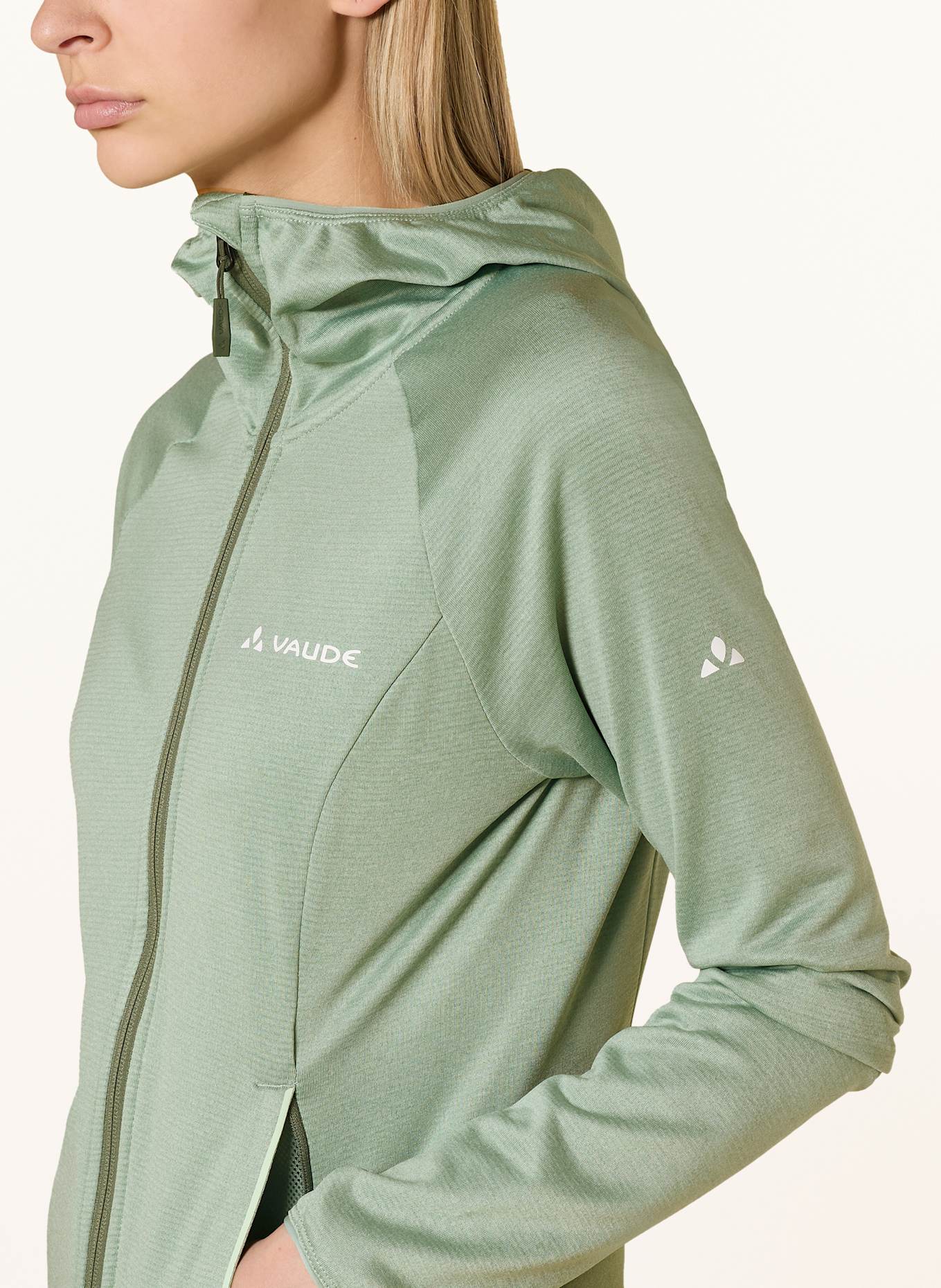 VAUDE Fleecejacke TEKOA II: HELLGRÜN