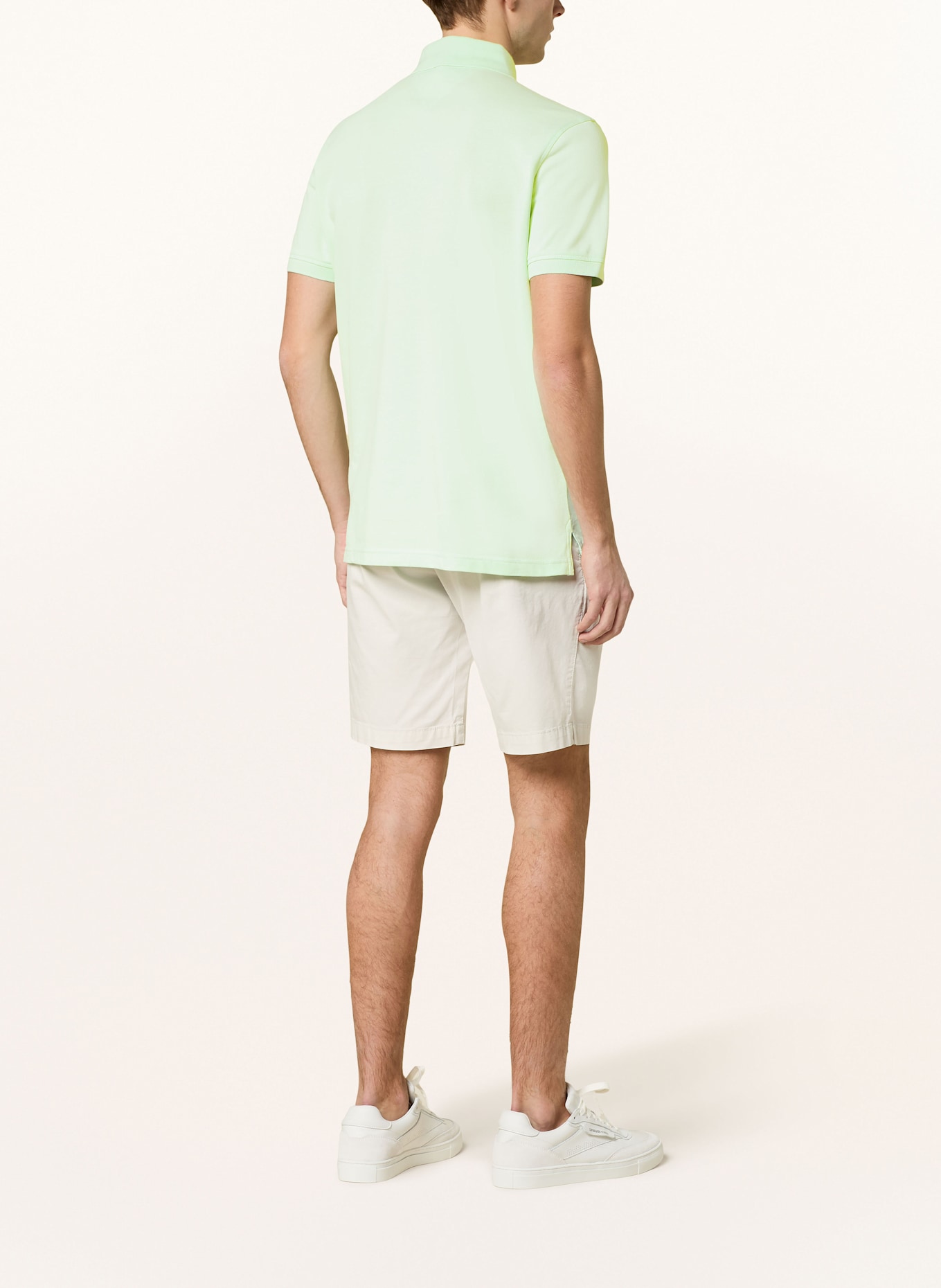 TOMMY HILFIGER Piqué-Poloshirt Regular Fit: HELLGRÜN