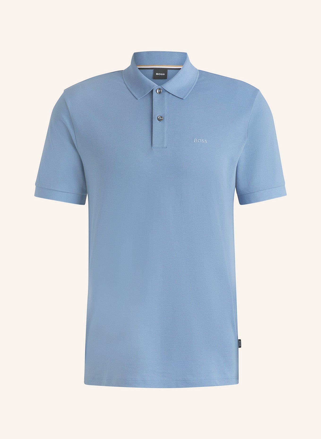 BOSS Piqué-Poloshirt PALLAS Regular Fit: BLAU