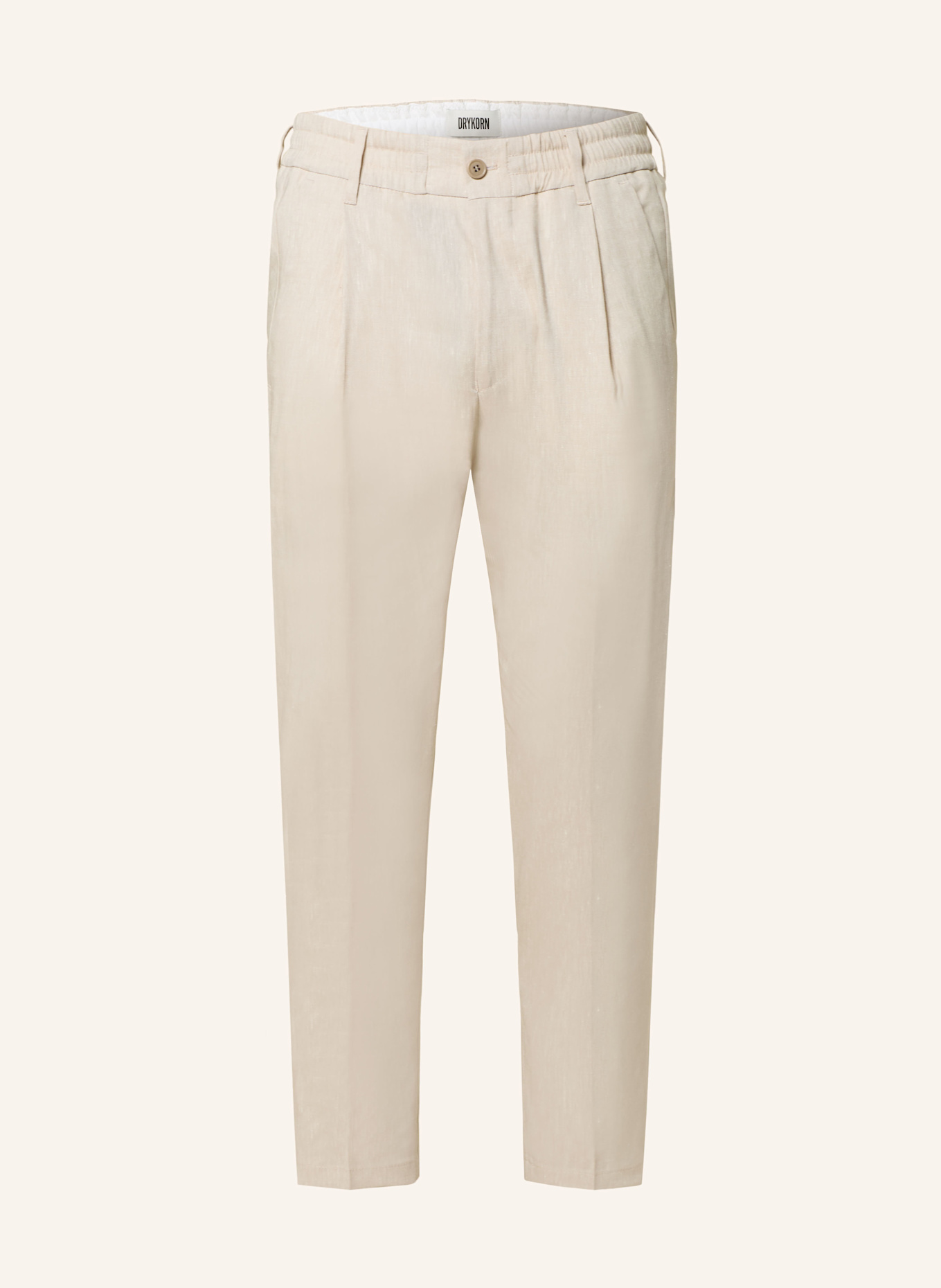 DRYKORN Anzughose CHASY Extra Slim Fit mit Leinen: 1700 BRAUN