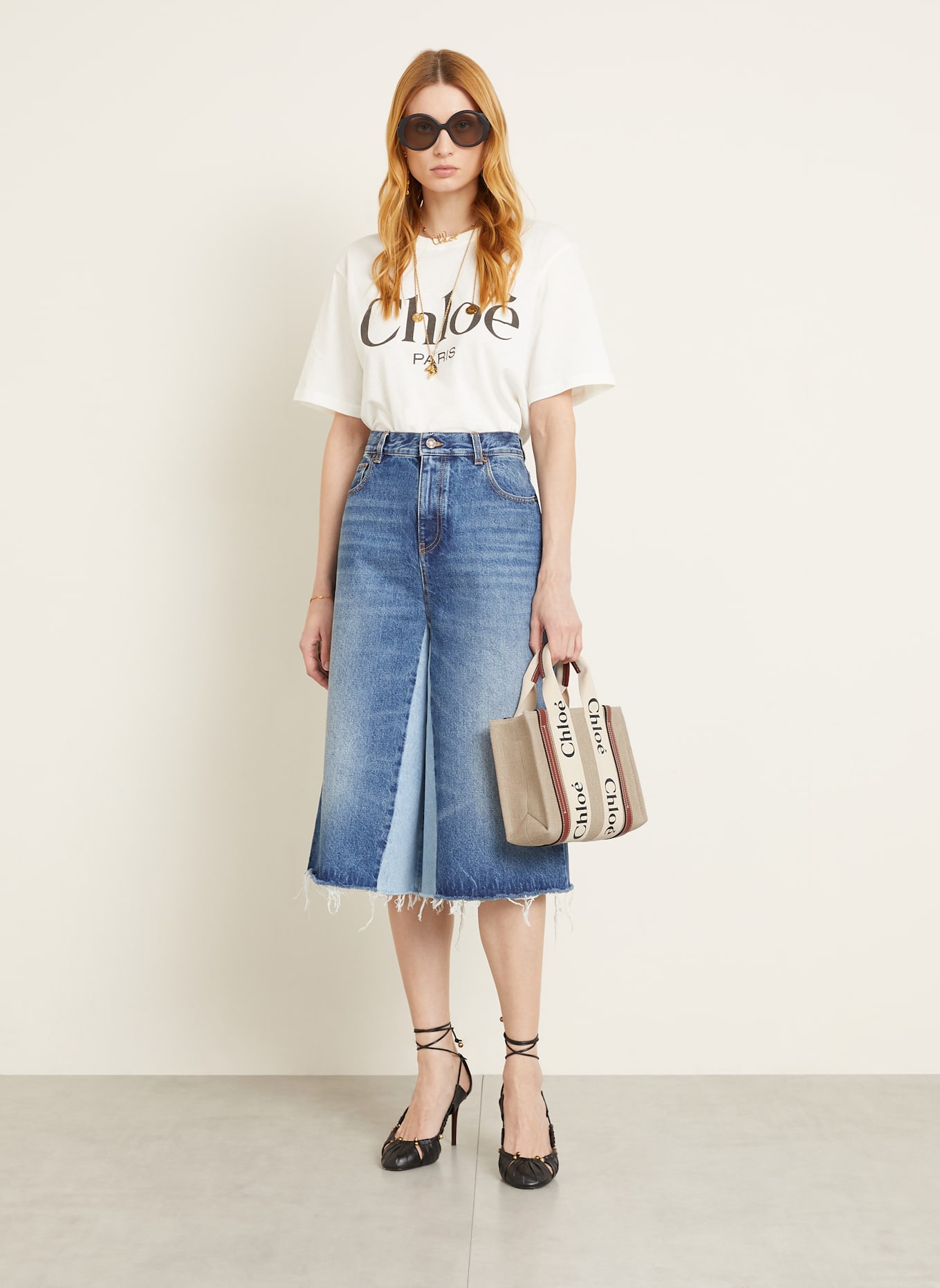 Chloé Umhängetasche: WHITE/BROWN