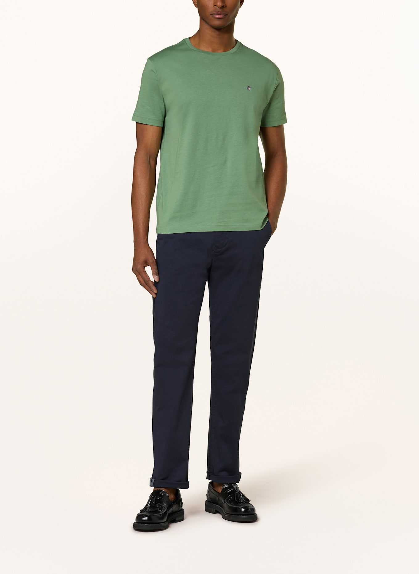 GANT T-Shirt: HELLGRÜN