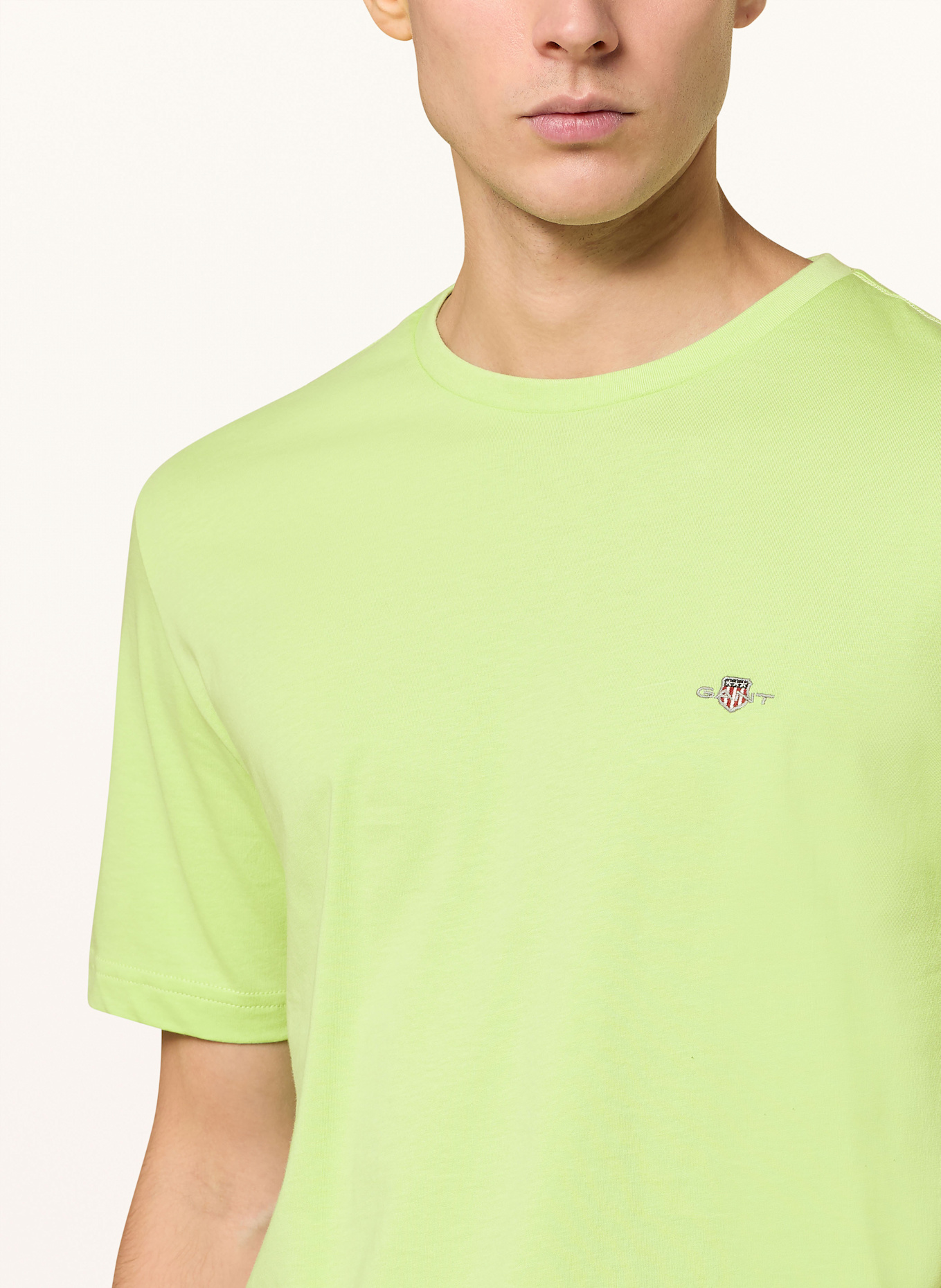 GANT T-Shirt: HELLGRÜN