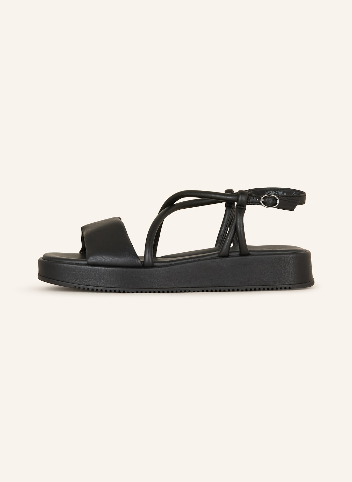 paul green Plateau-Sandalen: SCHWARZ