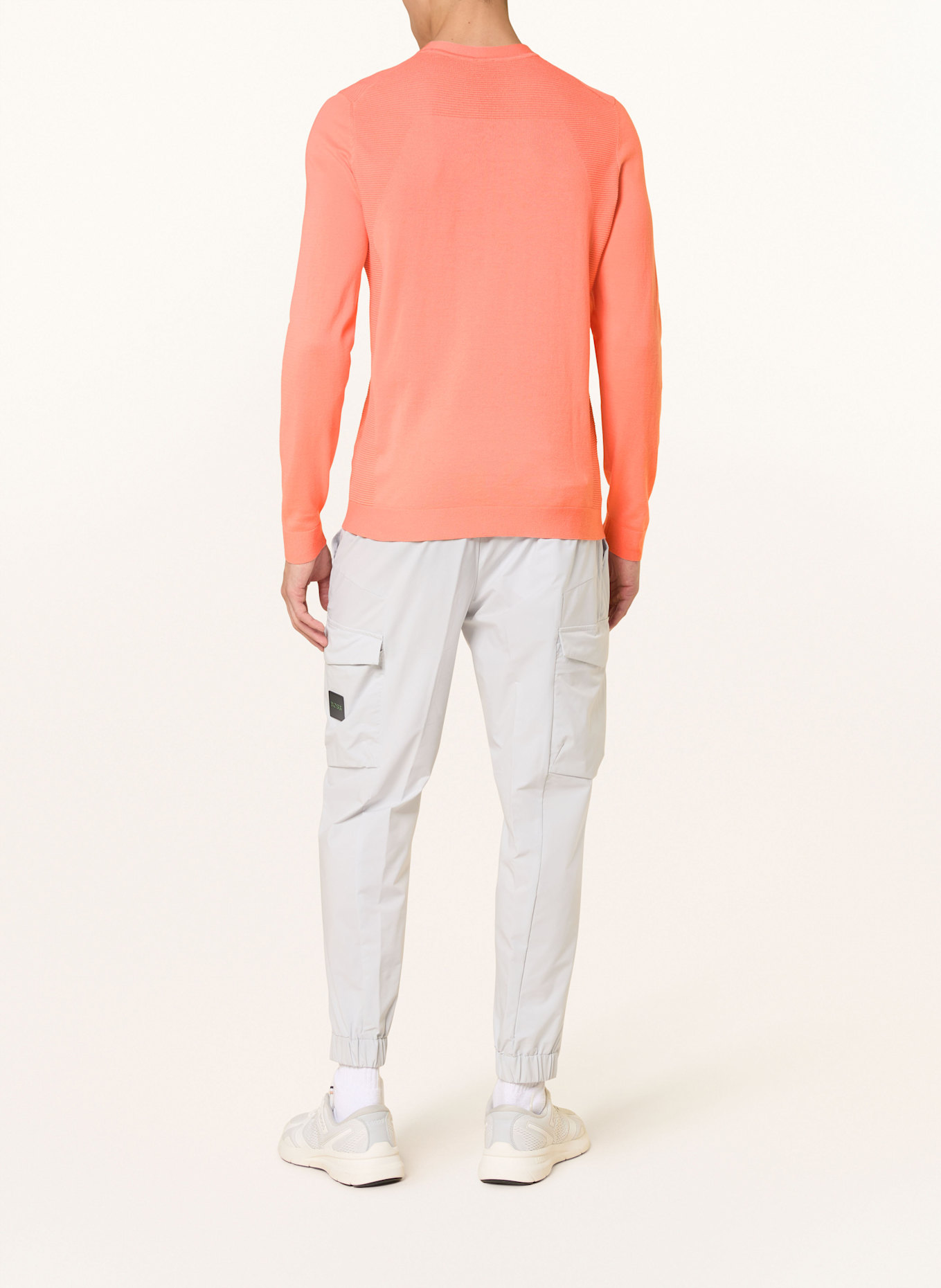 BOSS Pullover MOMENTUM_LITE: HELLORANGE