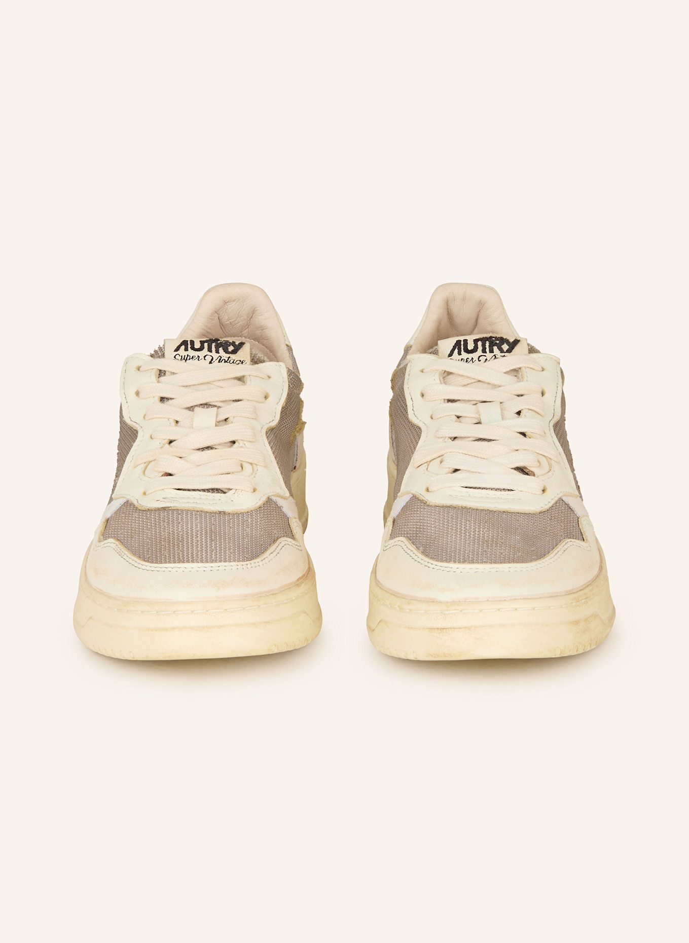 AUTRY Sneakersy SUPER VINTAGE LOW DA: BÉŽOVÁ / REŽNÁ