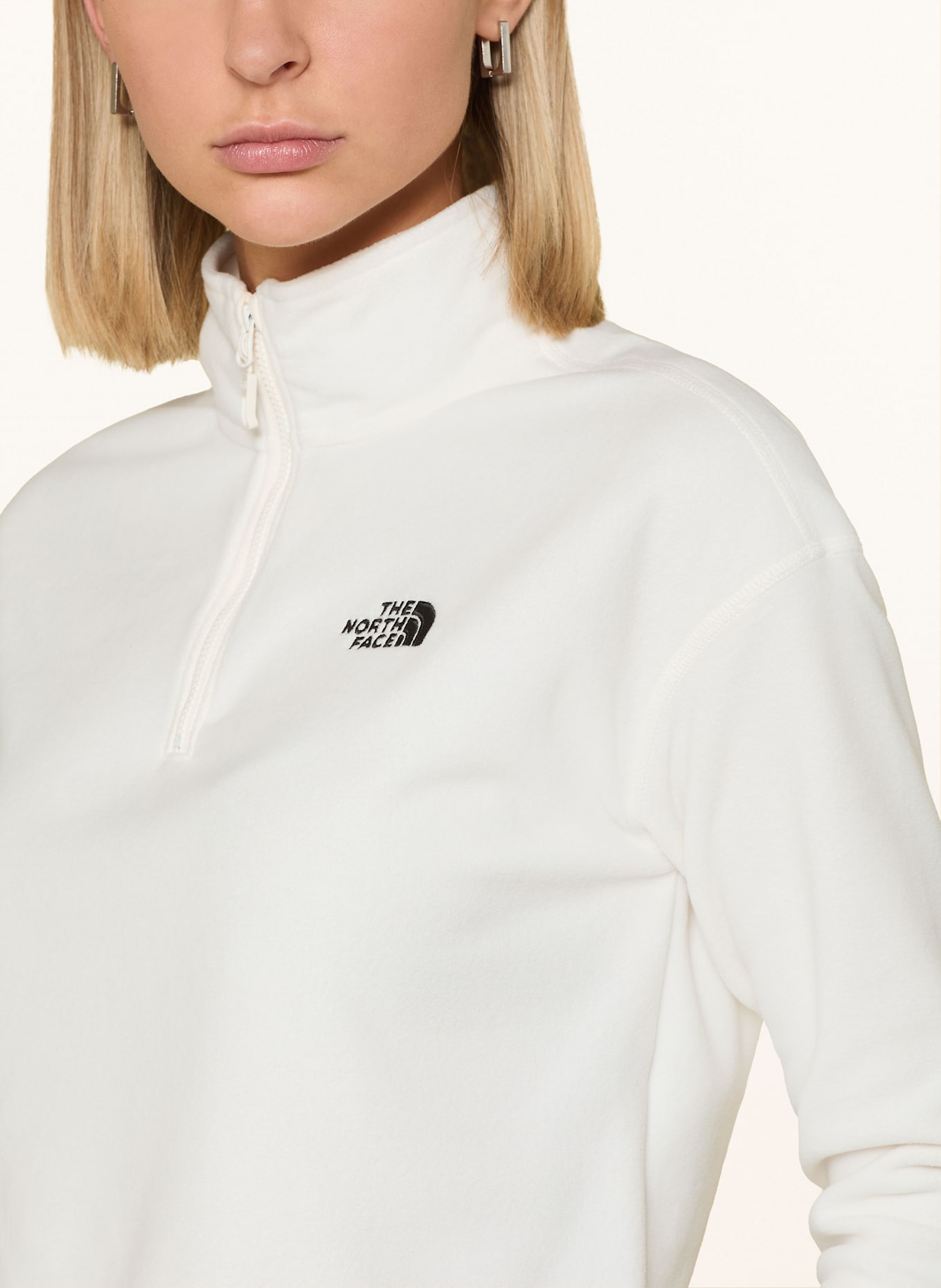 THE NORTH FACE Fleecepullover: ECRU