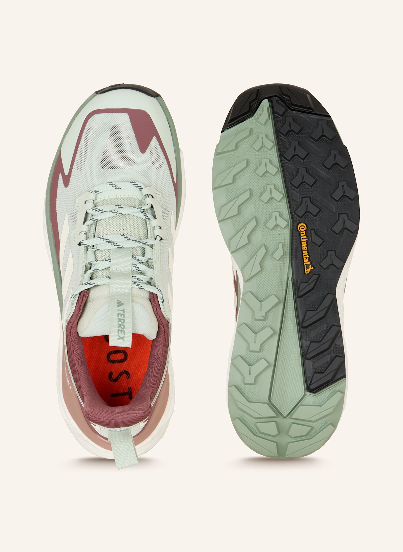 adidas TERREX Wanderschuhe TERREX FREE HIKER 2 LOW: MINT/ DUNKELROT