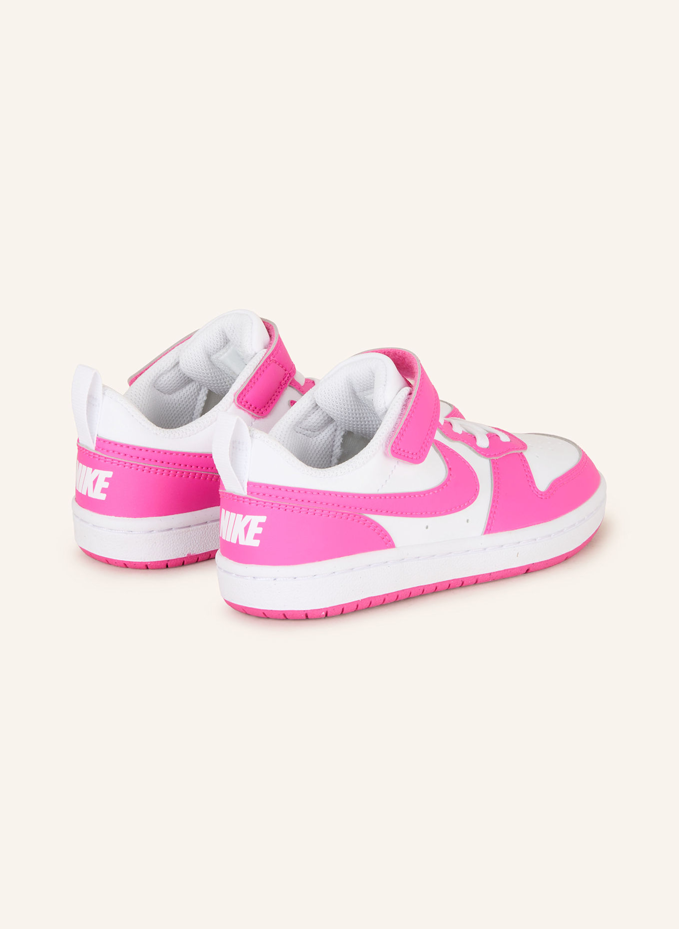 Nike Sneaker COURT BOROUGH LOW RECRAFT: PINK/ WEISS