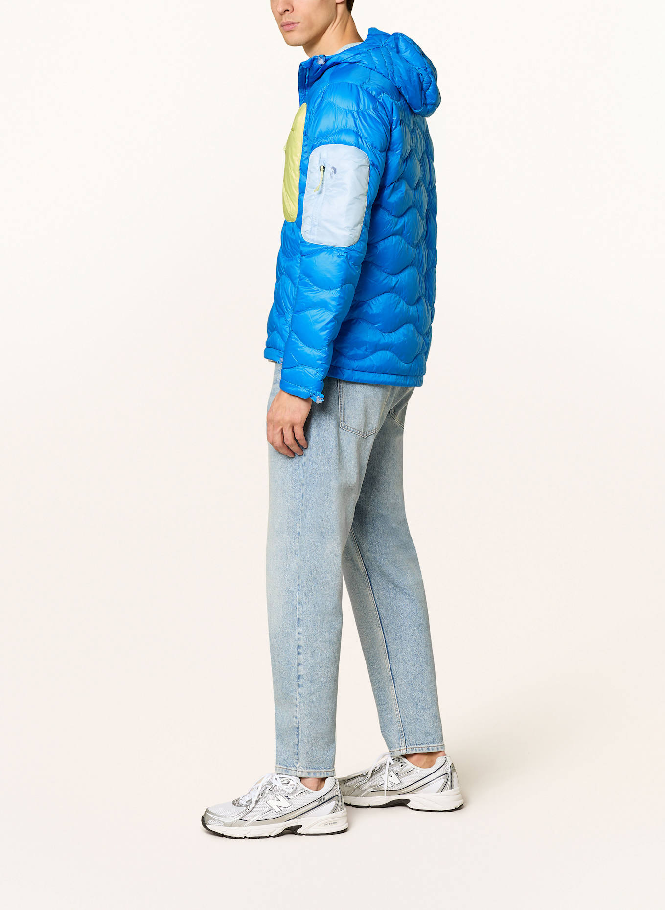 Peak Performance Daunenjacke HELIUM UTILITY: BLAU/ GELB