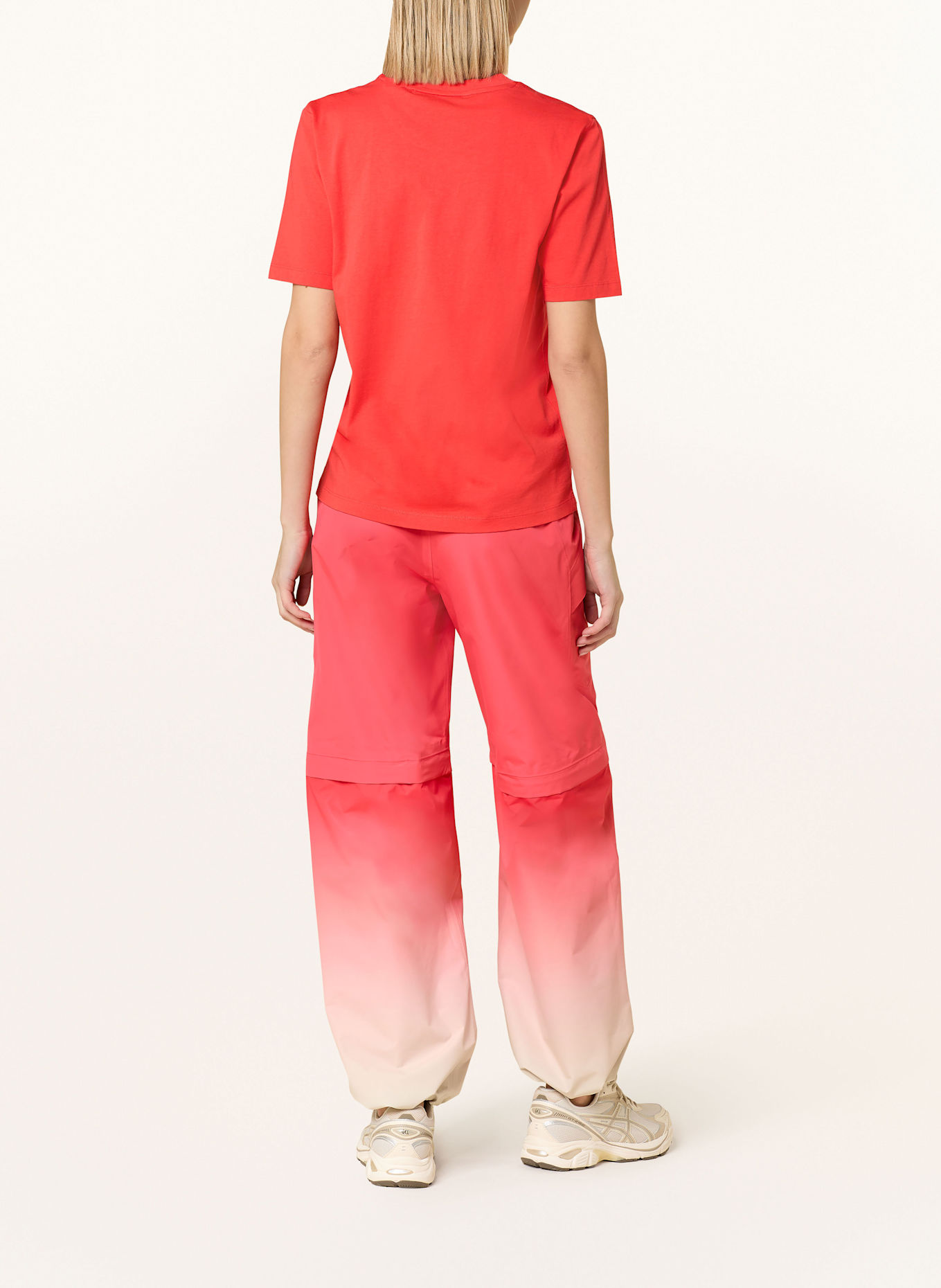 Peak Performance T-Shirt ORIGINAL SMALL LOGO: ORANGE