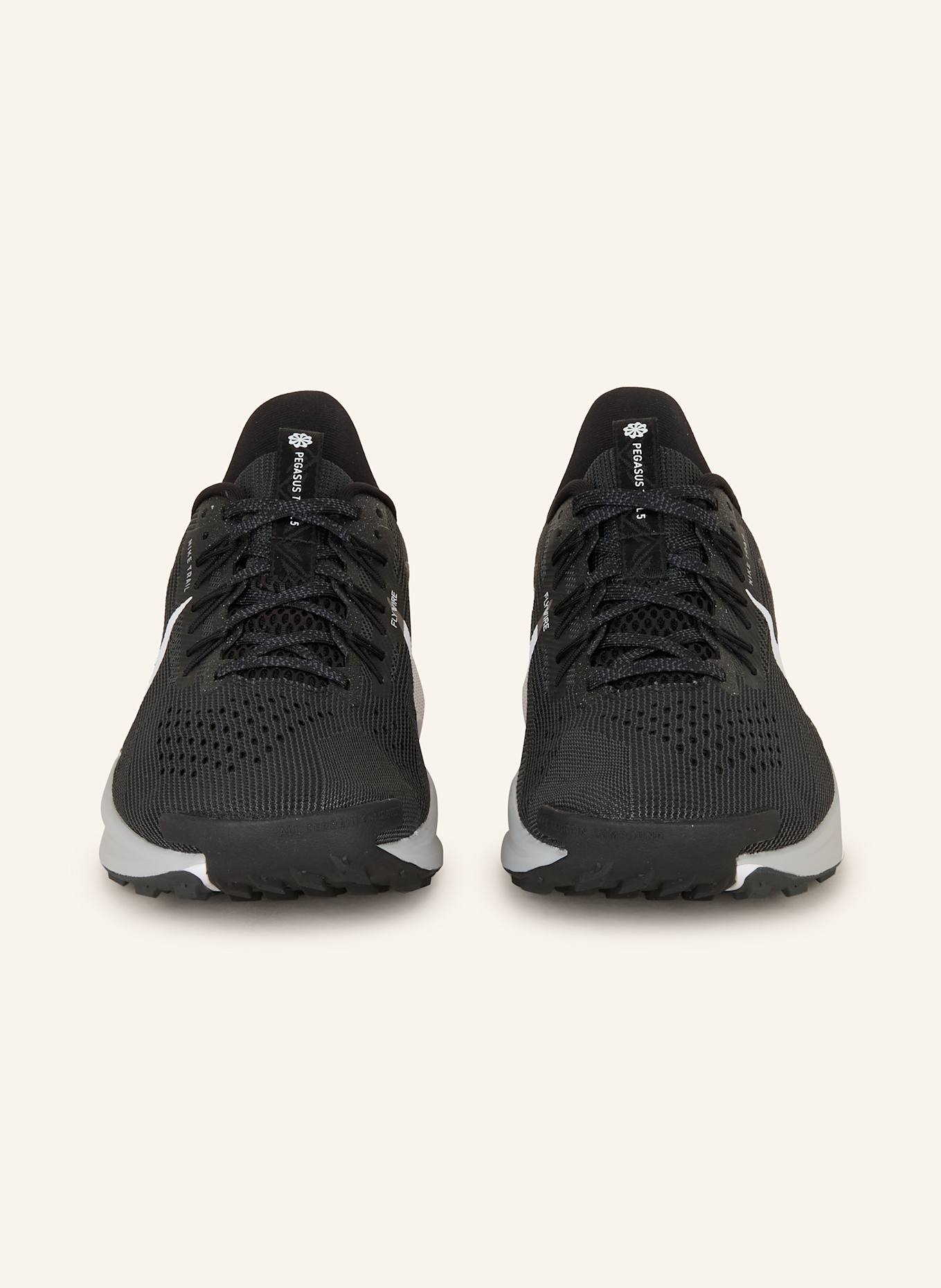 Nike Trailrunning-Schuhe REACTX PEGASUS TRAIL 5: SCHWARZ/ WEISS