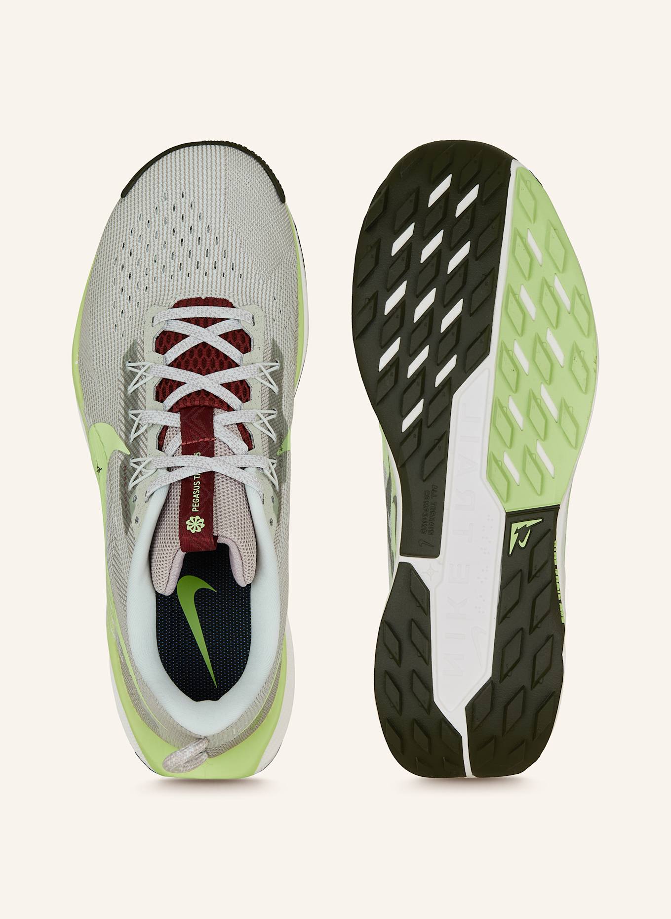 Nike Trailrunning-Schuhe REACTX PEGASUS TRAIL 5: GRAU