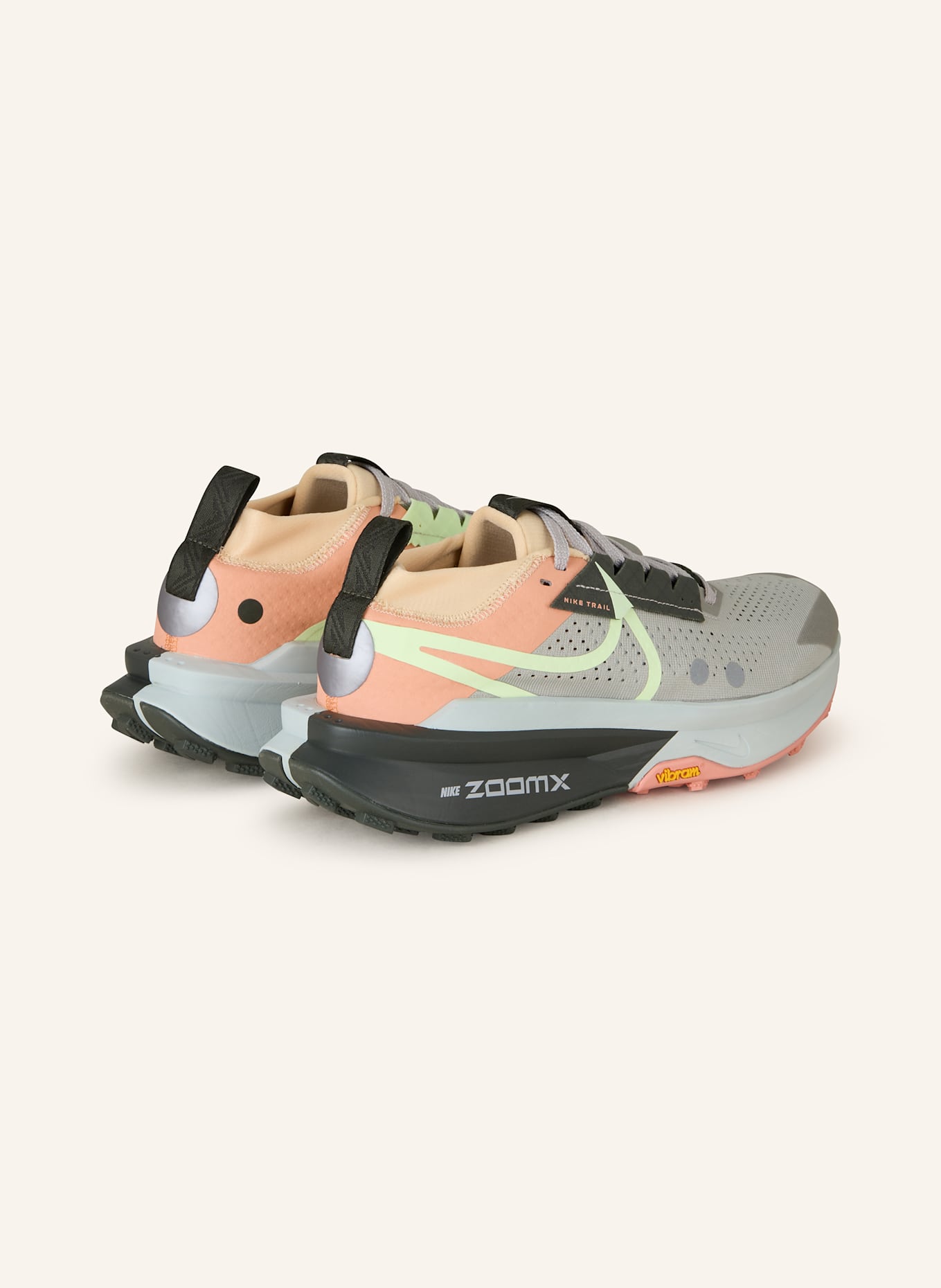 Nike Trailrunning-Schuhe ZEGAMA TRAIL 2: GRAU/ HELLORANGE
