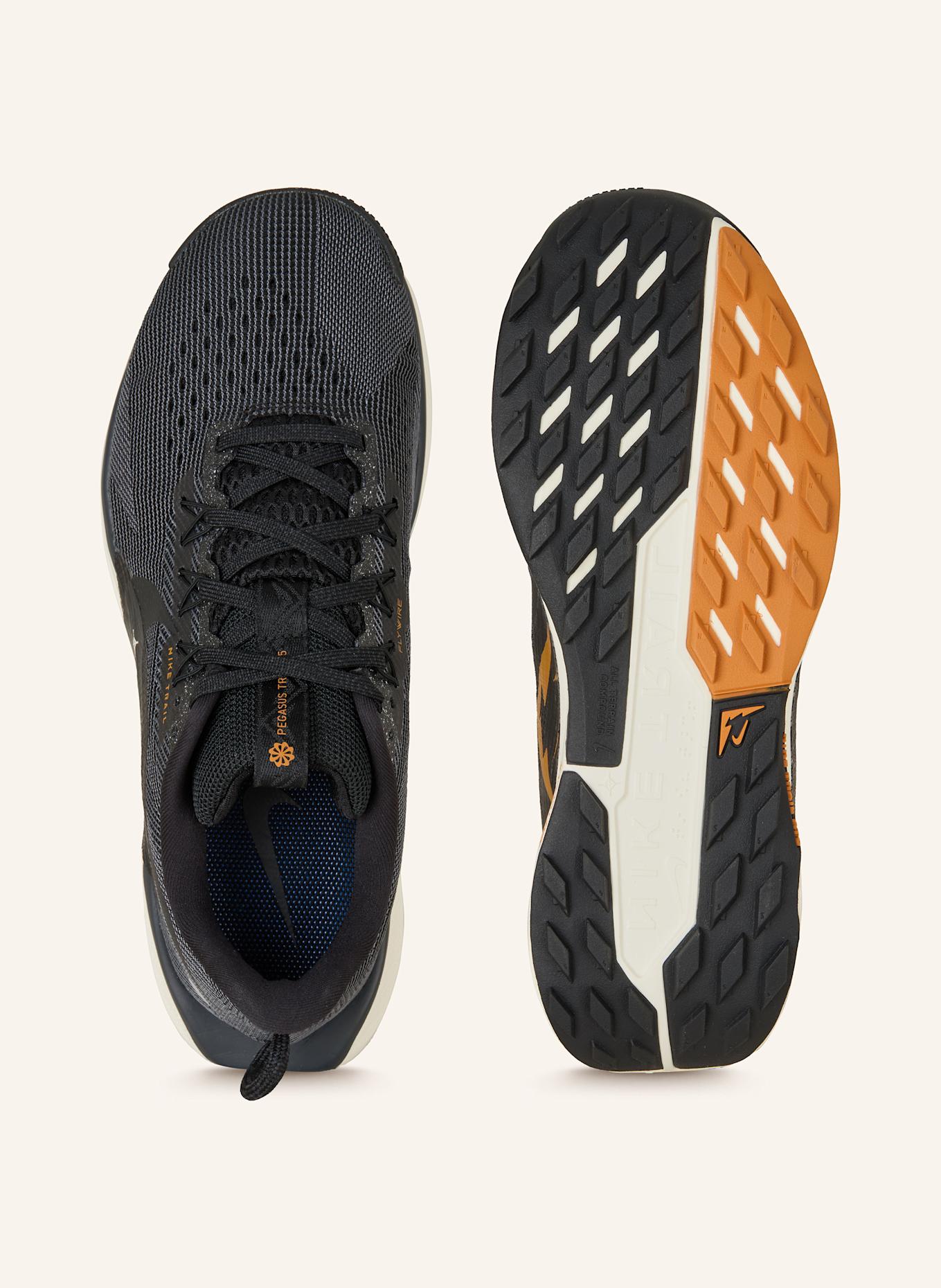 Nike Obuwie do biegania w terenie REACTX PEGASUS TRAIL 5: CZARNY