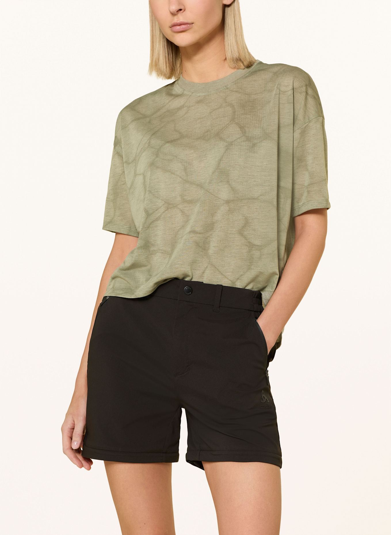 odlo Tričko ACTIVE 365: KHAKI