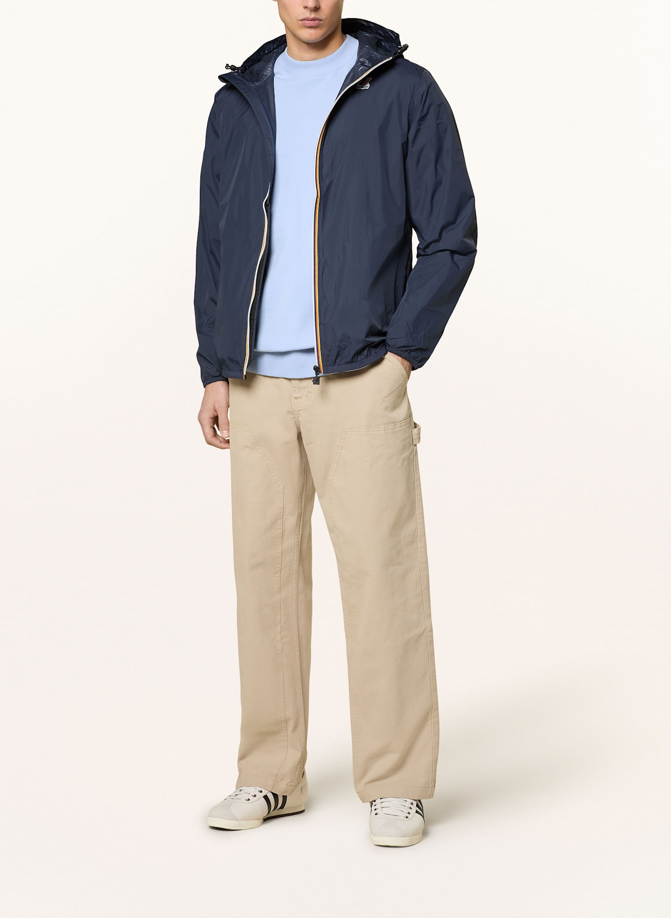 K-WAY Regenjacke CLAUDE: DUNKELBLAU