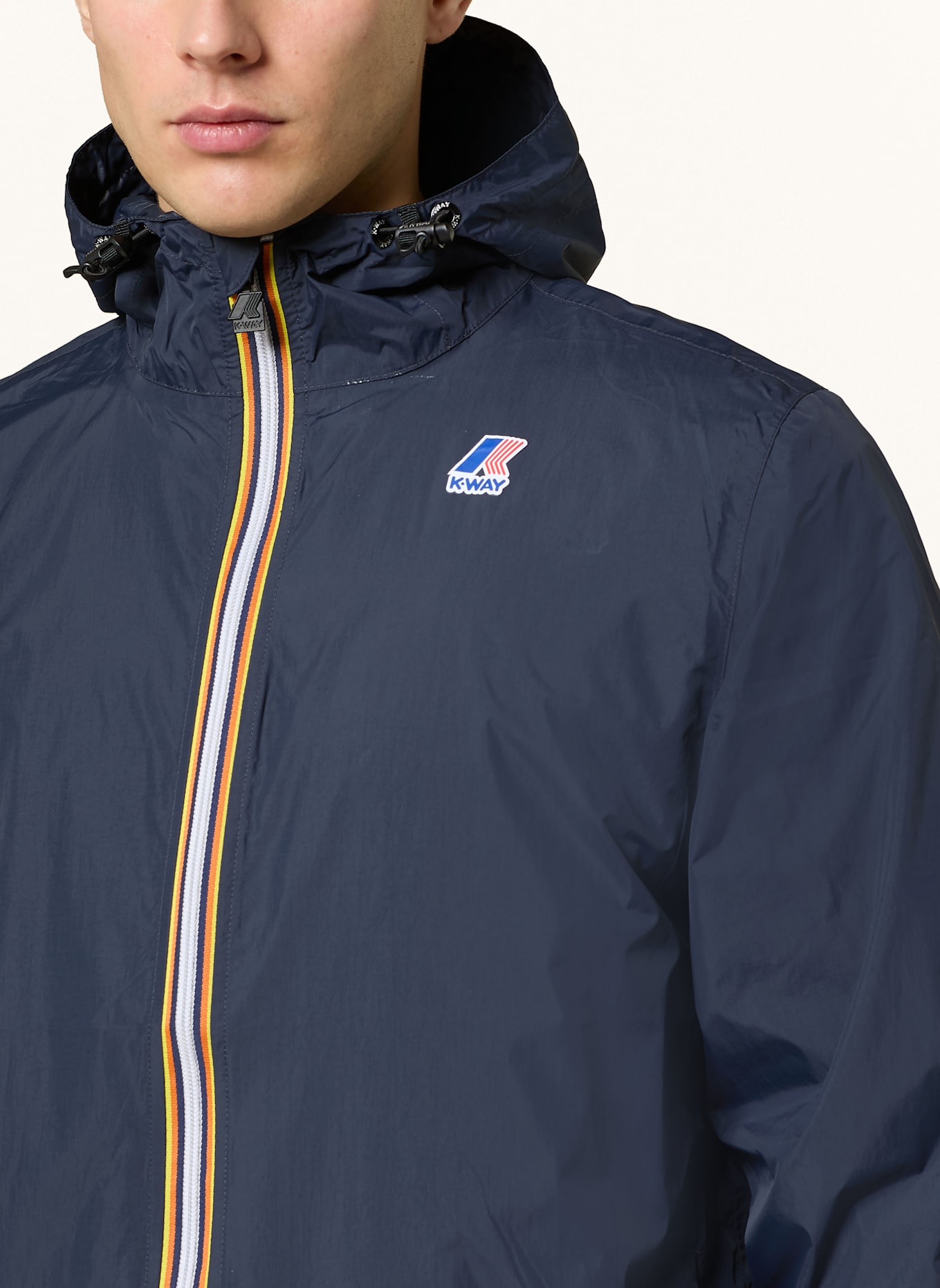 K-WAY Regenjacke CLAUDE: DUNKELBLAU