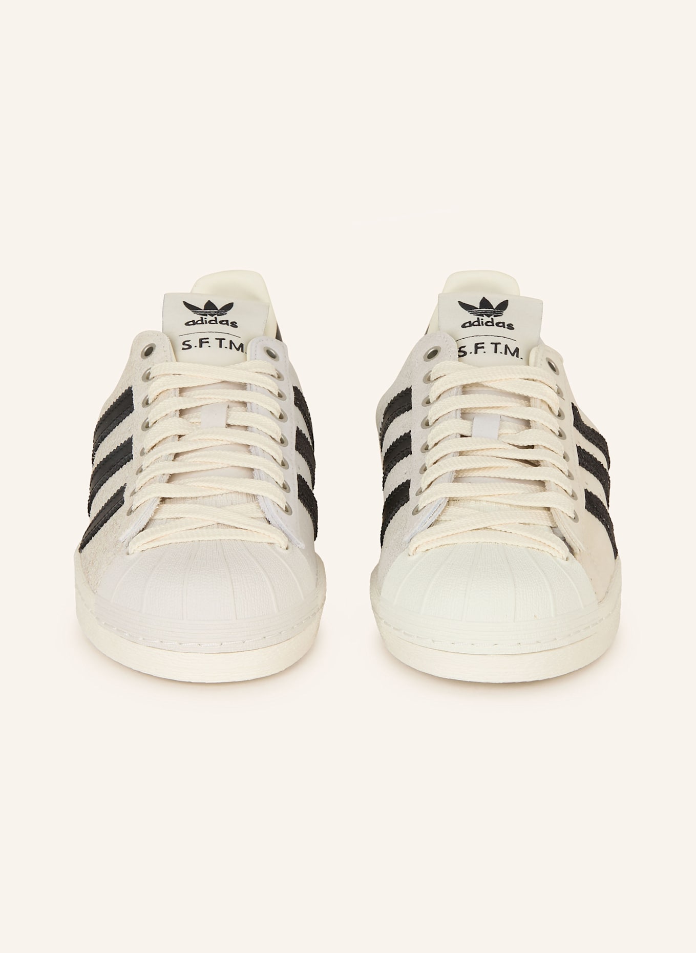 adidas Originals Sneaker SUPERSTAR SFTM: CREME/ SCHWARZ