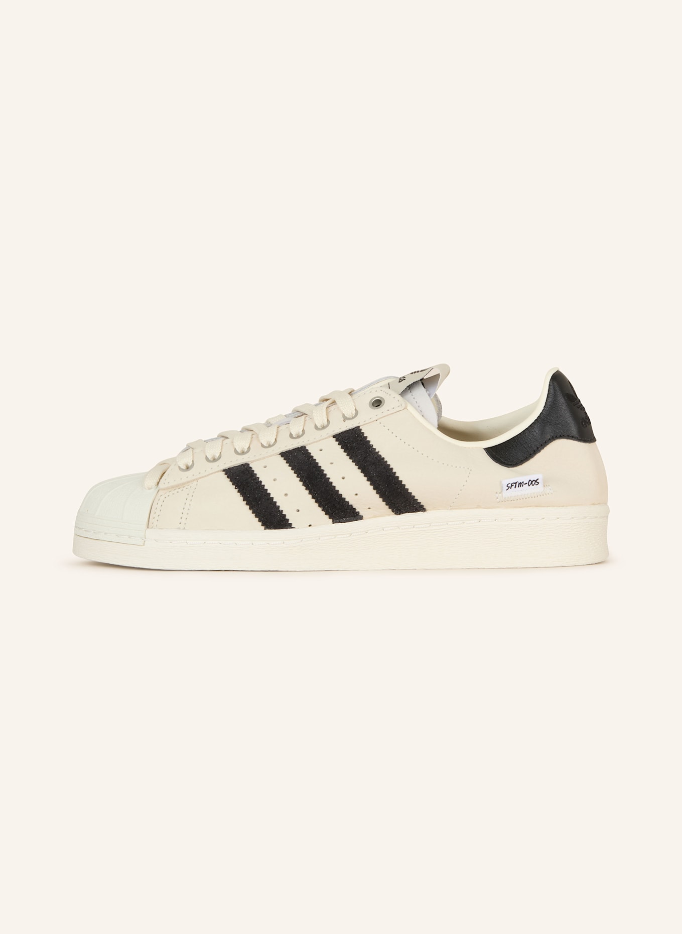 adidas Originals Sneaker SUPERSTAR SFTM: CREME/ SCHWARZ