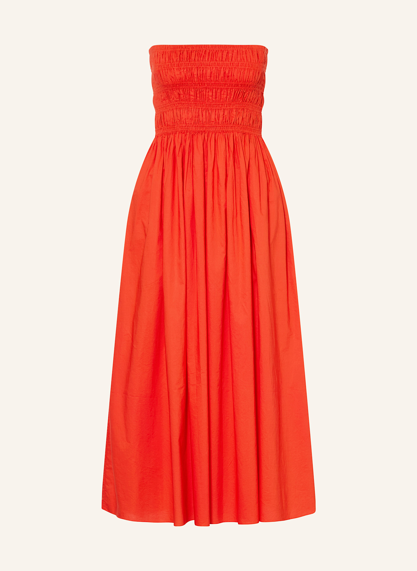 Juvia Off-Shoulder-Kleid PRISCILLA: ROT