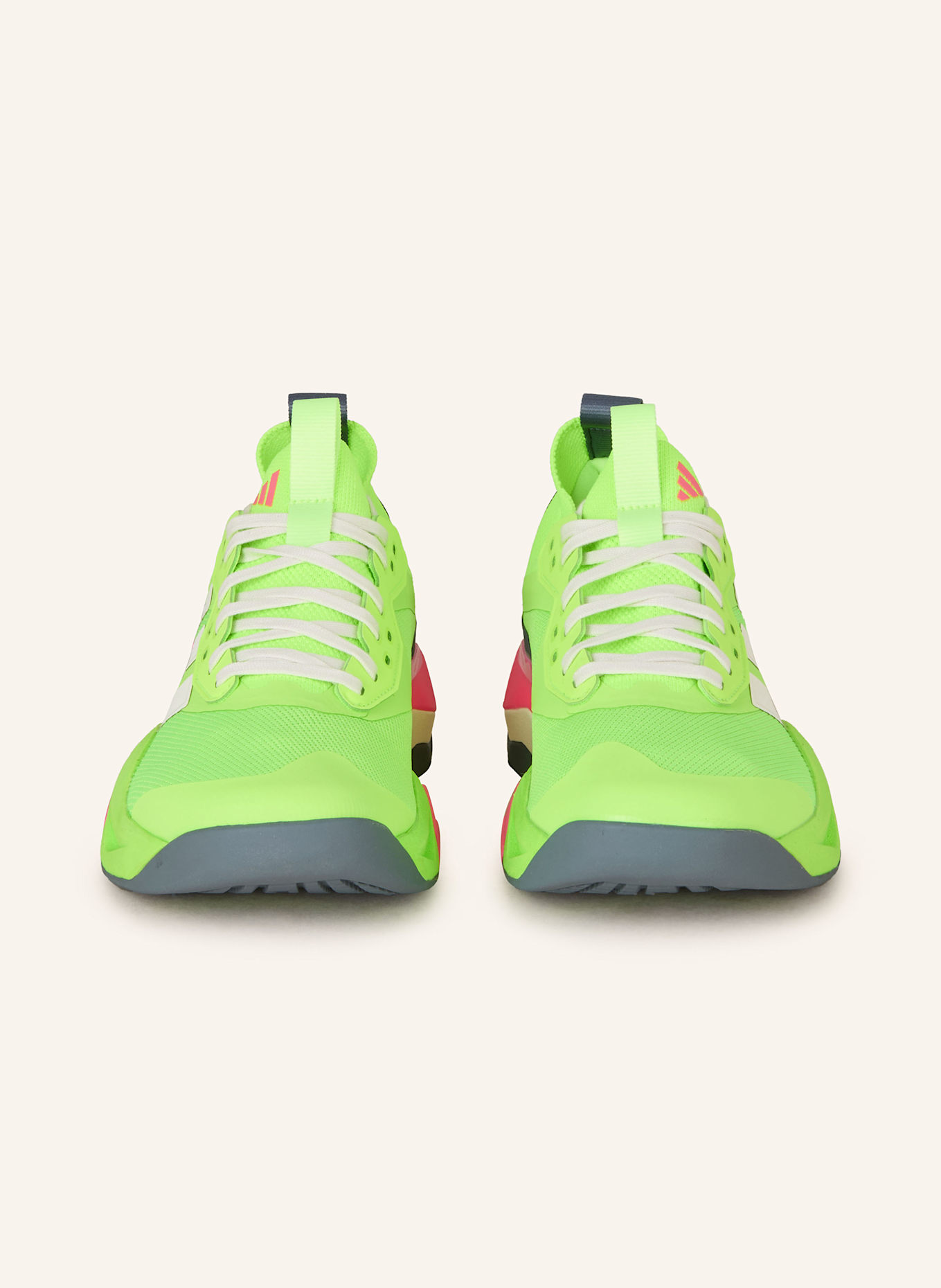 adidas Rapidmove ADV 2-Trainingsschuhe: NEONGRÜN/ NEONPINK/ DUNKELGRAU