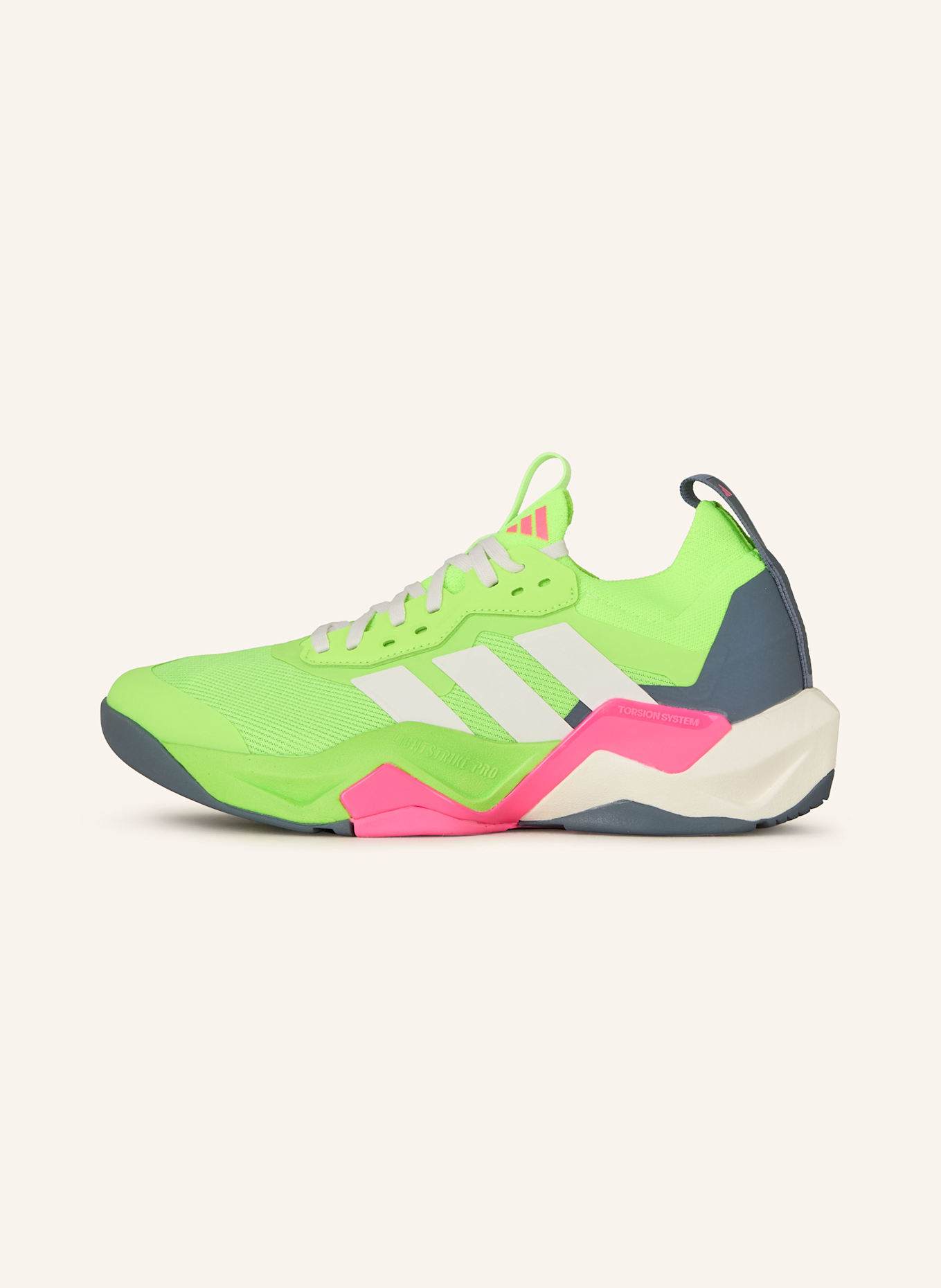 adidas Rapidmove ADV 2-Trainingsschuhe: NEONGRÜN/ NEONPINK/ DUNKELGRAU