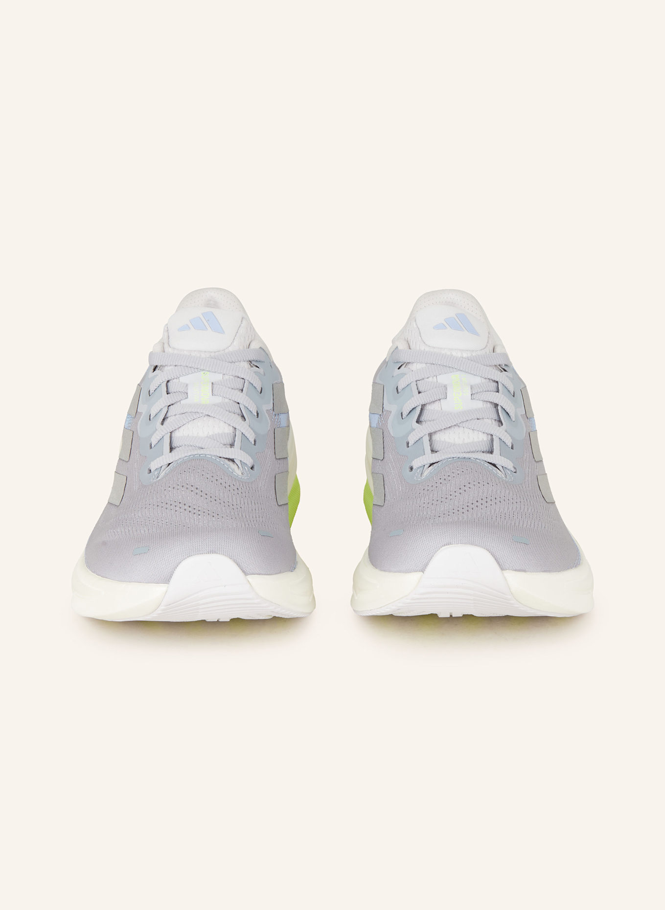 adidas Laufschuhe SUPERNOVA SOLUTION 2: HELLBLAU/ SILBER