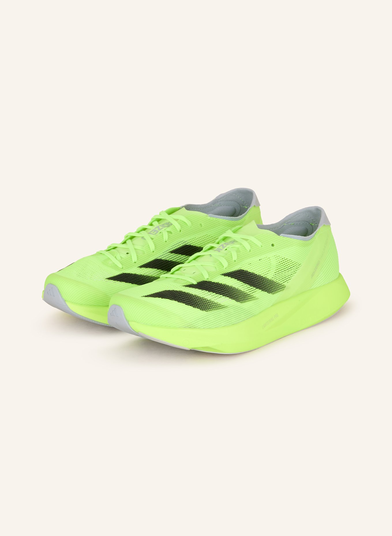 adidas Running shoe ADIZERO TAKUMI SEN 10: NEON YELLOW
