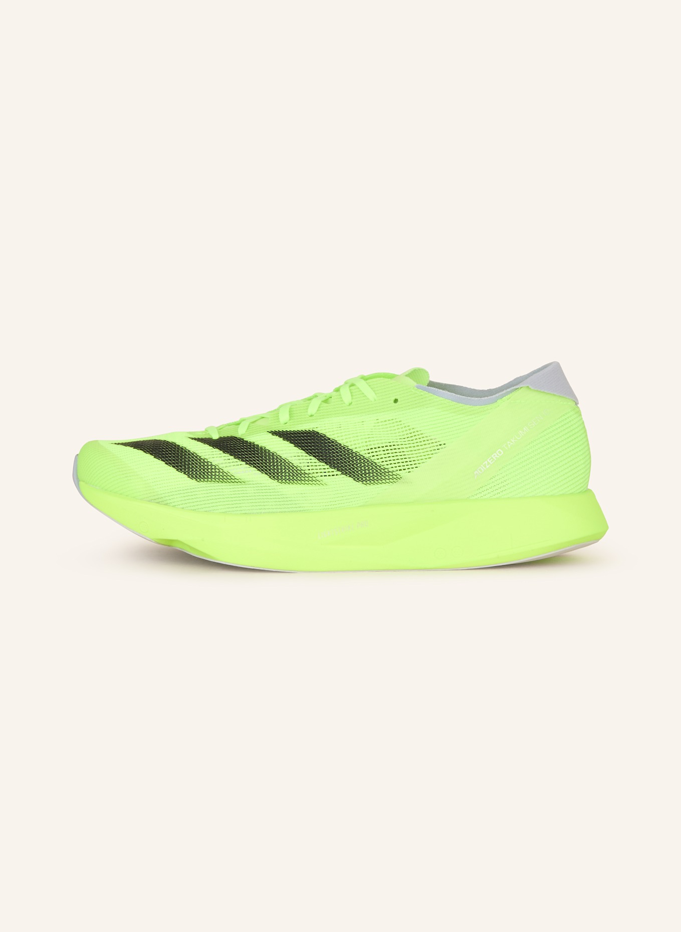 adidas Running shoe ADIZERO TAKUMI SEN 10: NEON YELLOW