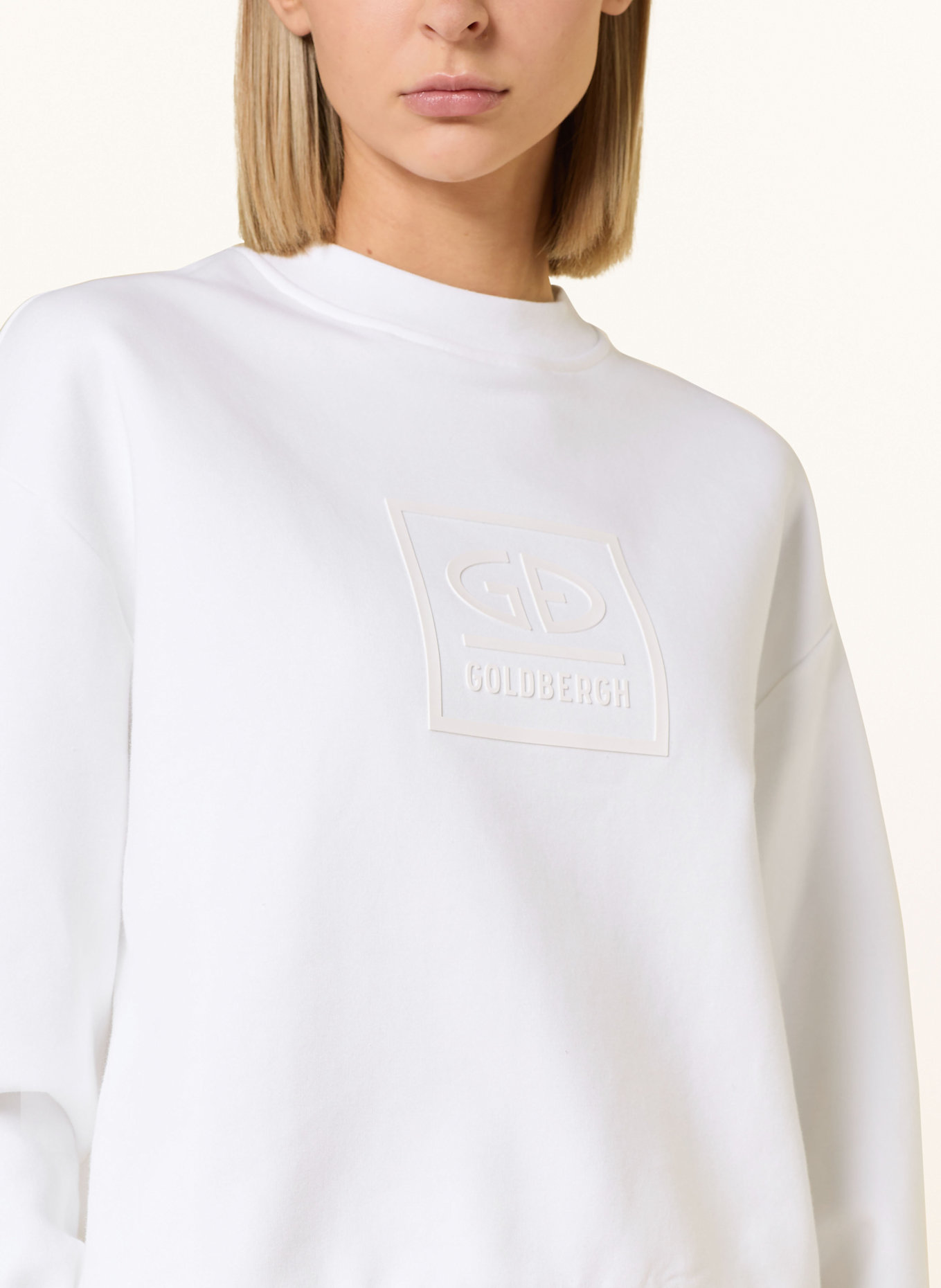 GOLDBERGH Bluza nierozpinana RELAX: BIAŁY