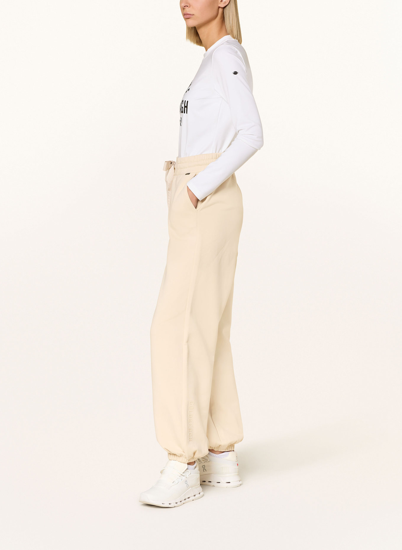 GOLDBERGH Pantalon de survêtement LOUNGER: CRÈME