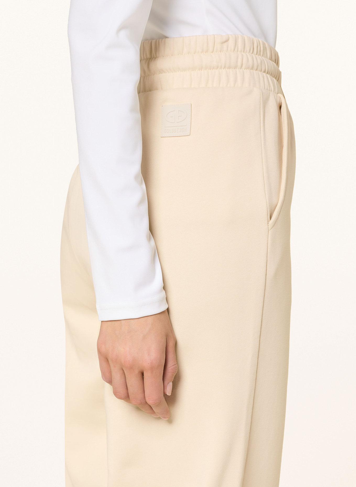 GOLDBERGH Pantalon de survêtement LOUNGER: CRÈME