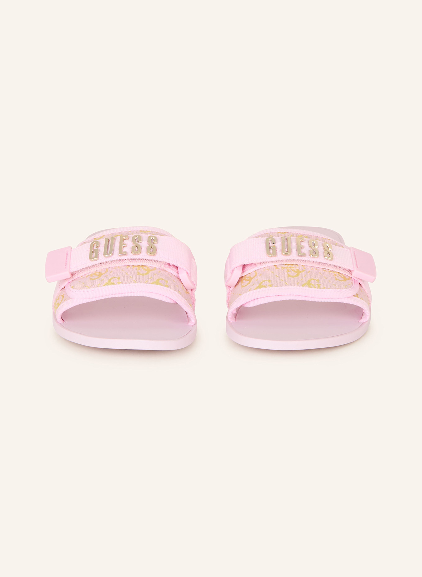GUESS Slides ELYZE4, Color: PINK/ YELLOW (Image 3)