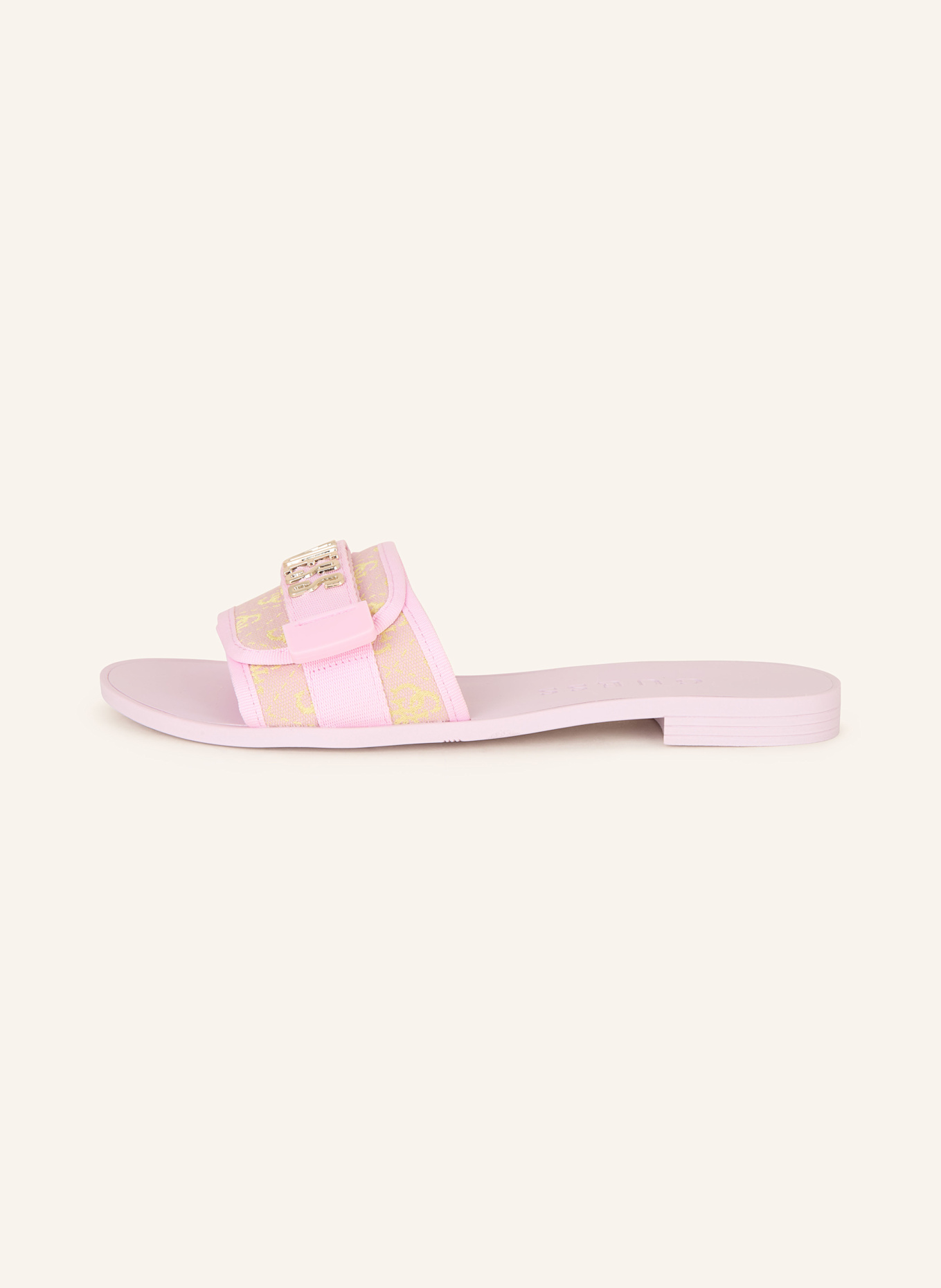 GUESS Slides ELYZE4, Color: PINK/ YELLOW (Image 4)